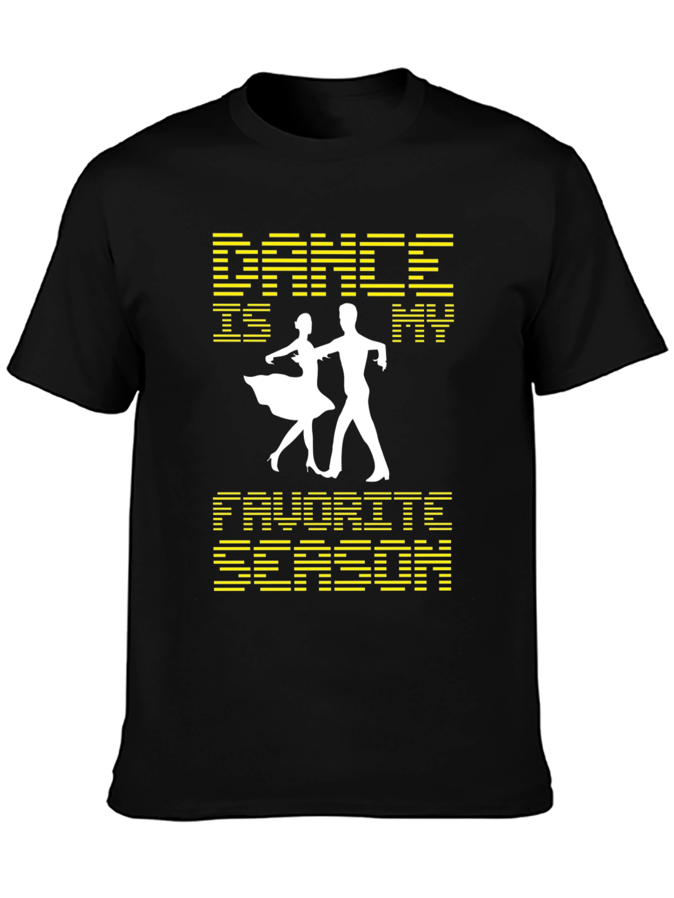 Black Dance Is My Favorite Season Graphic Tee view 3