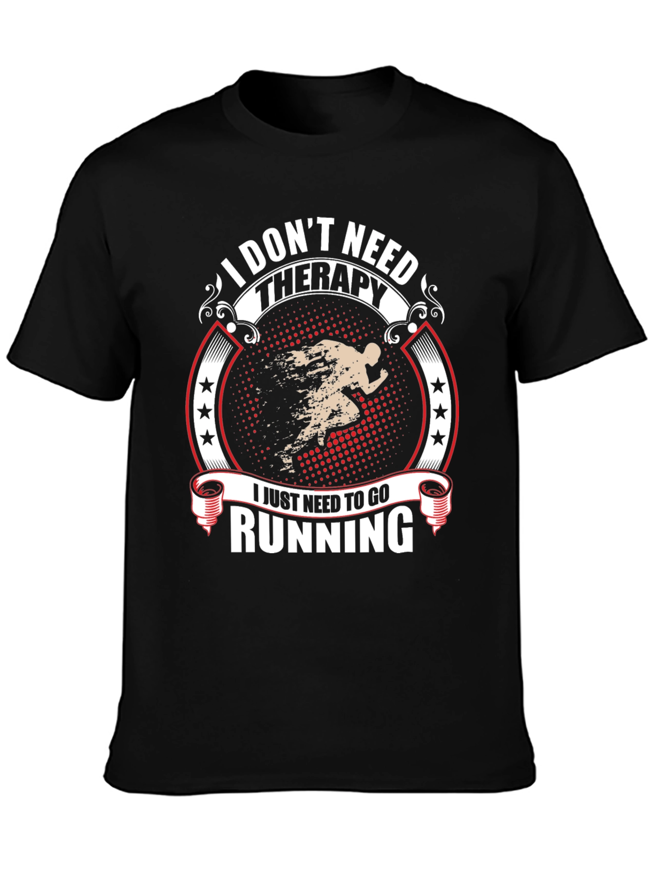 I Don't Need Therapy Running T-Shirt - 3