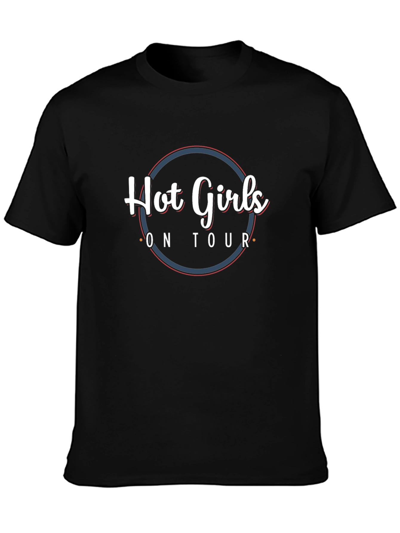 Black Hot Girls On Tour Graphic Tee view 3