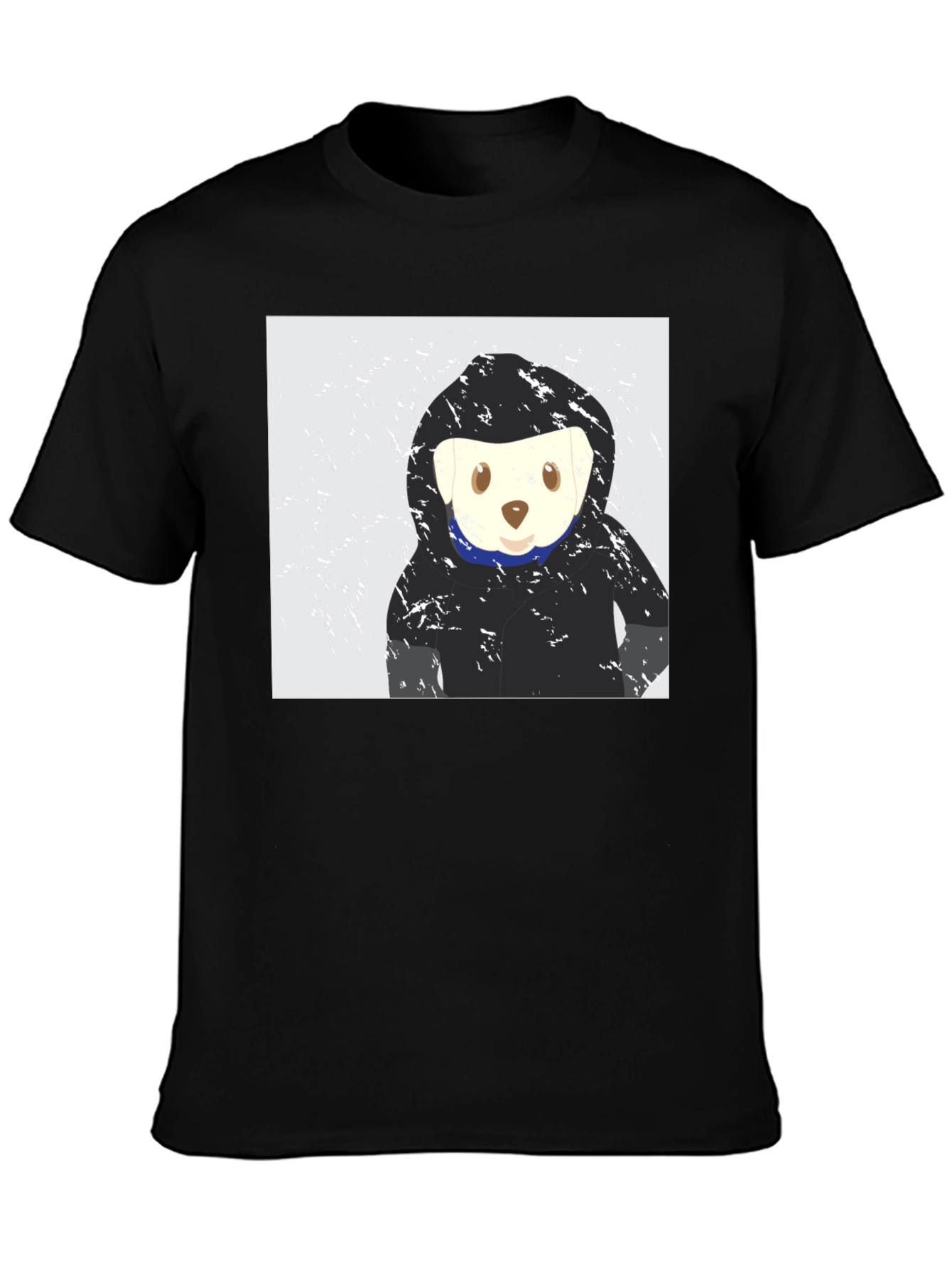 Black Bear Hoodie T-Shirt - Stylish Comfort view 3