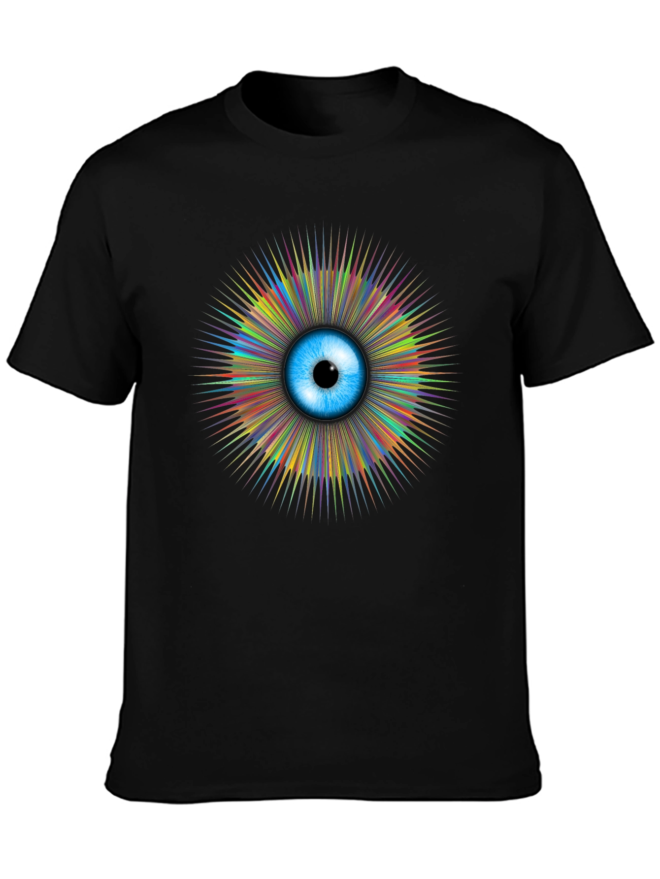 Black Eye See You Graphic T-Shirt - Men's Black Tee view 3