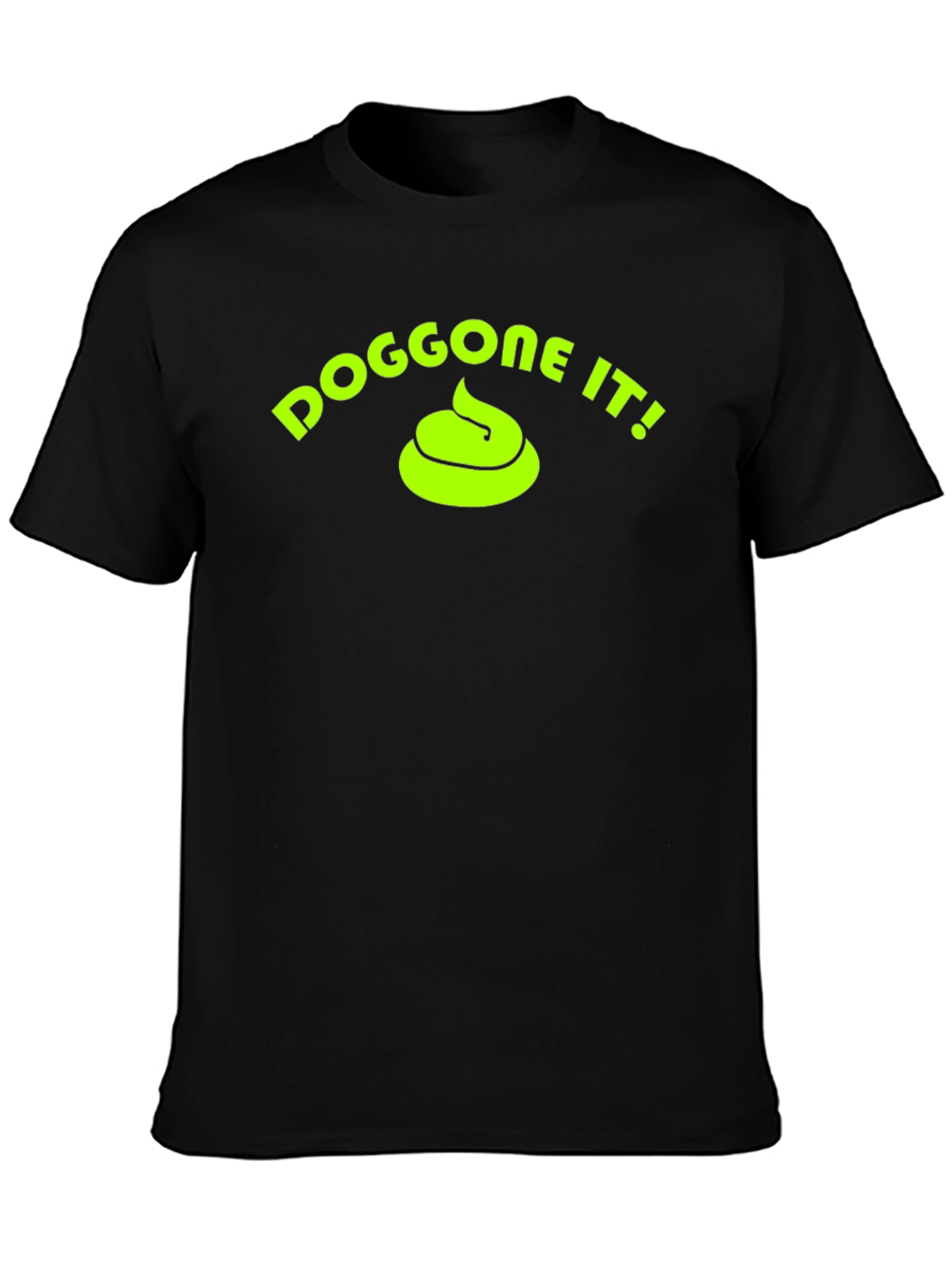 Black Doggone It! Funny Novelty Graphic Tee view 3