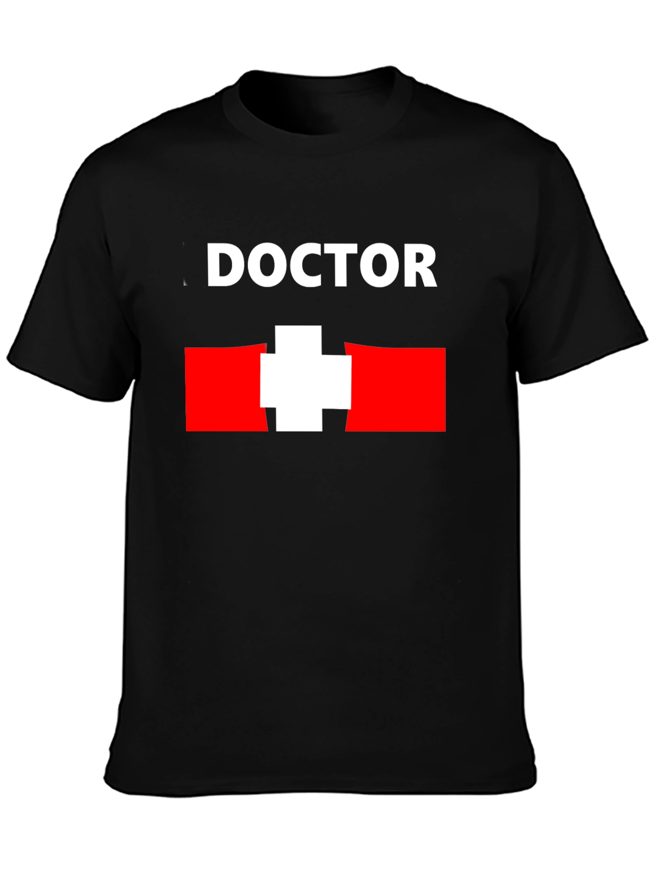 Black Doctor T-Shirt - Medical Professional Tee view 3