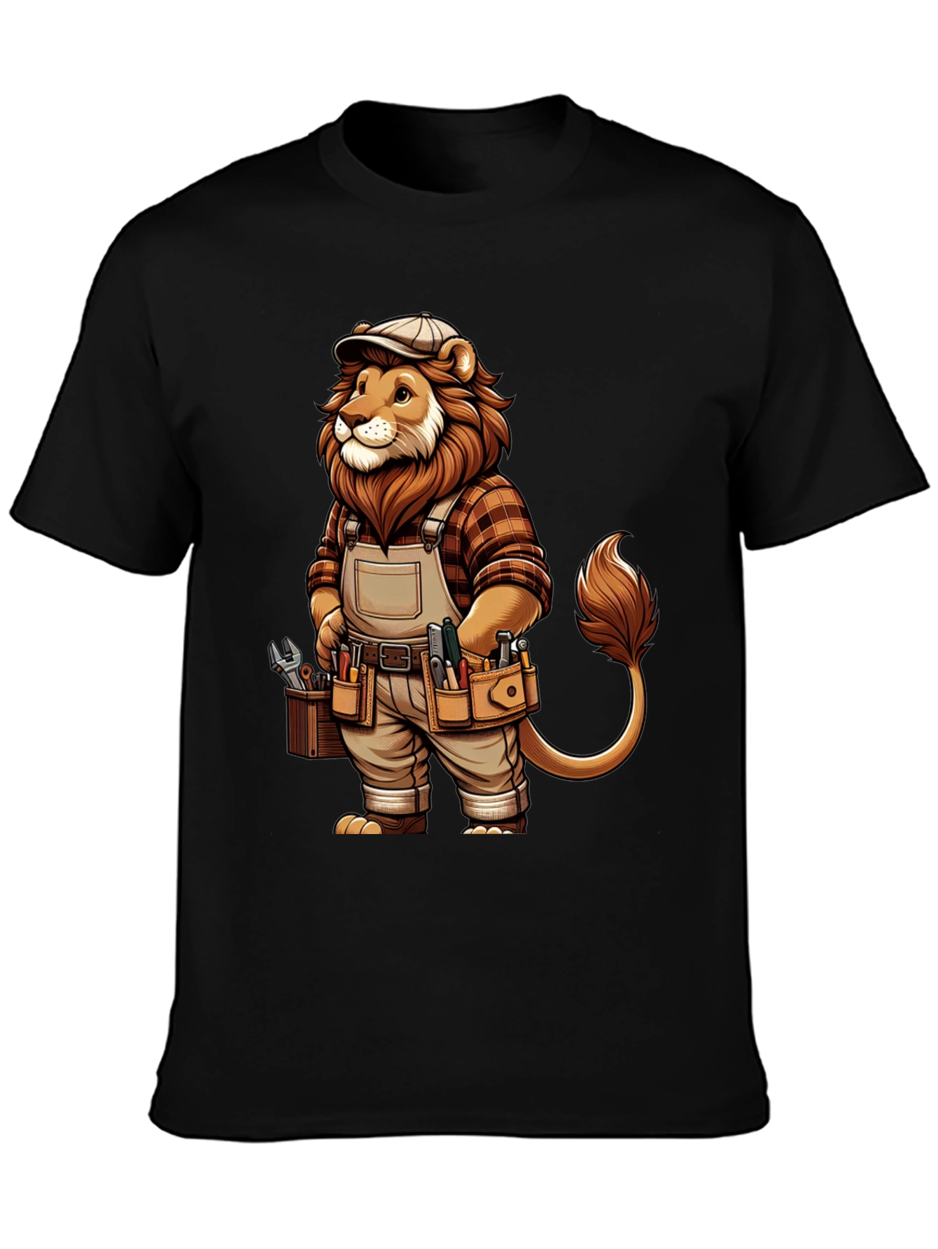 Black Lion the Handyman Graphic Tee view 3