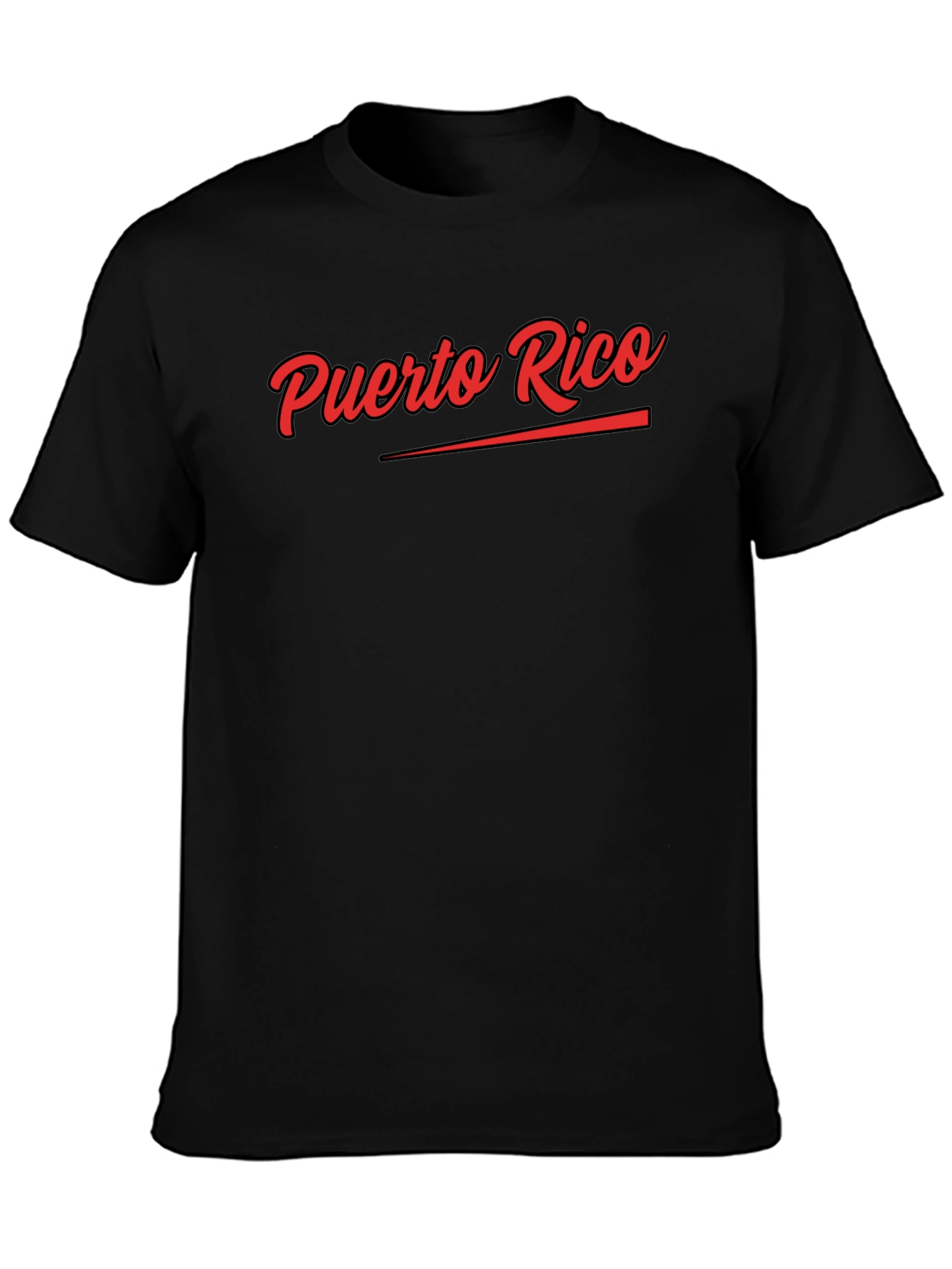 Puerto Rico Black Graphic Tee - 3