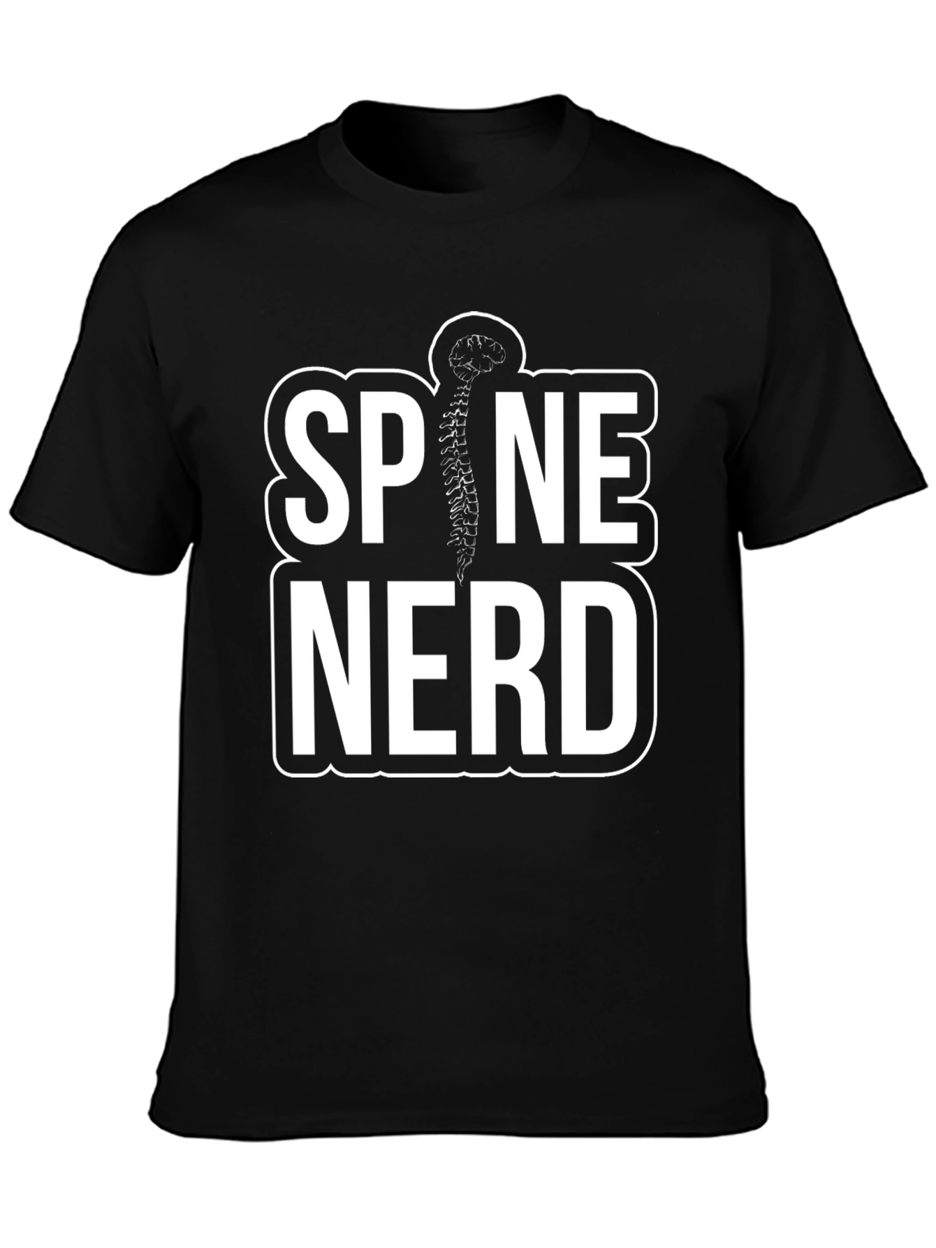 Spine Nerd T-Shirt - Chiropractic Gift for Doctors & Students - 3