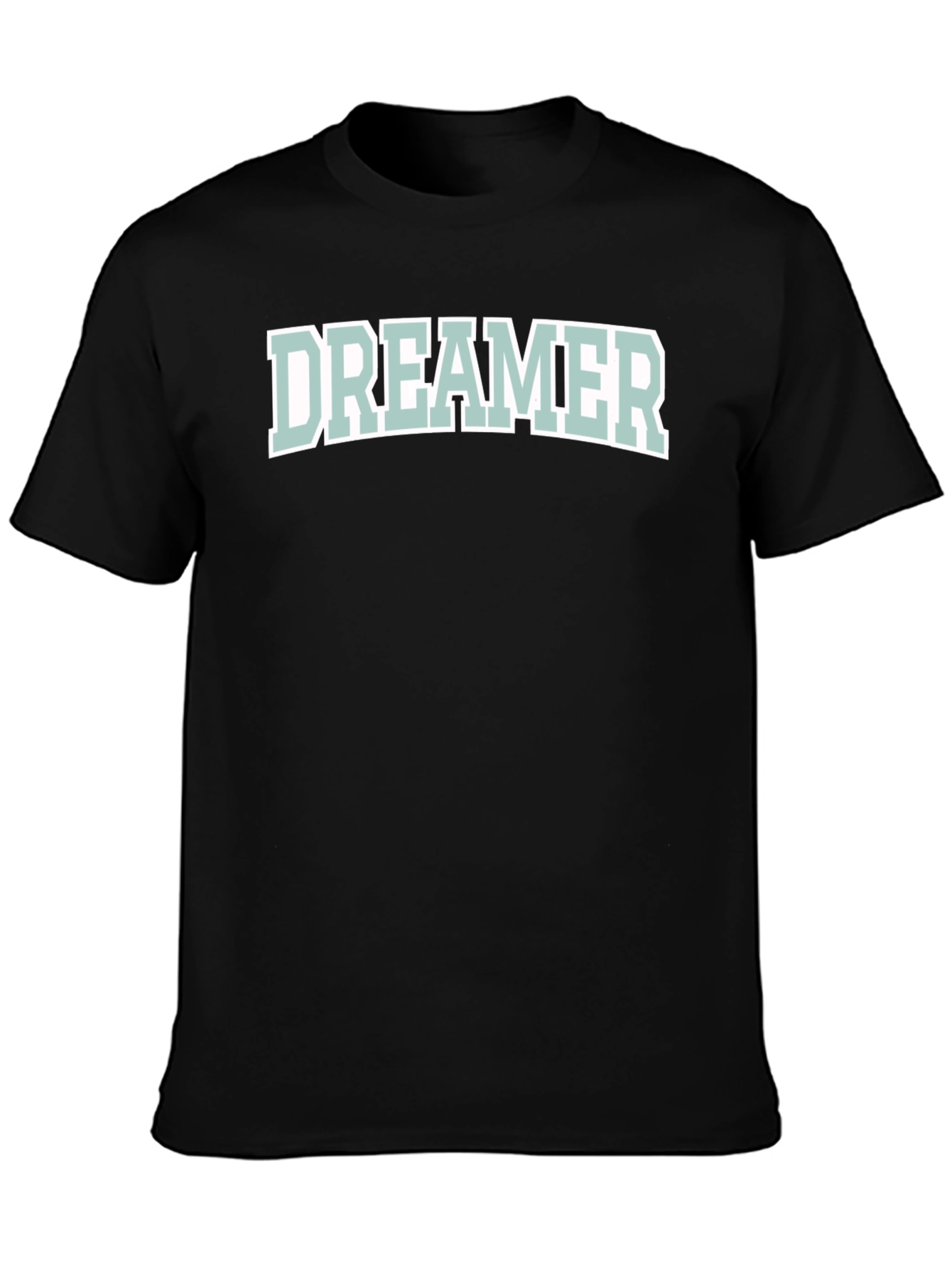 Black Dreamer Graphic Tee - Casual Style view 3
