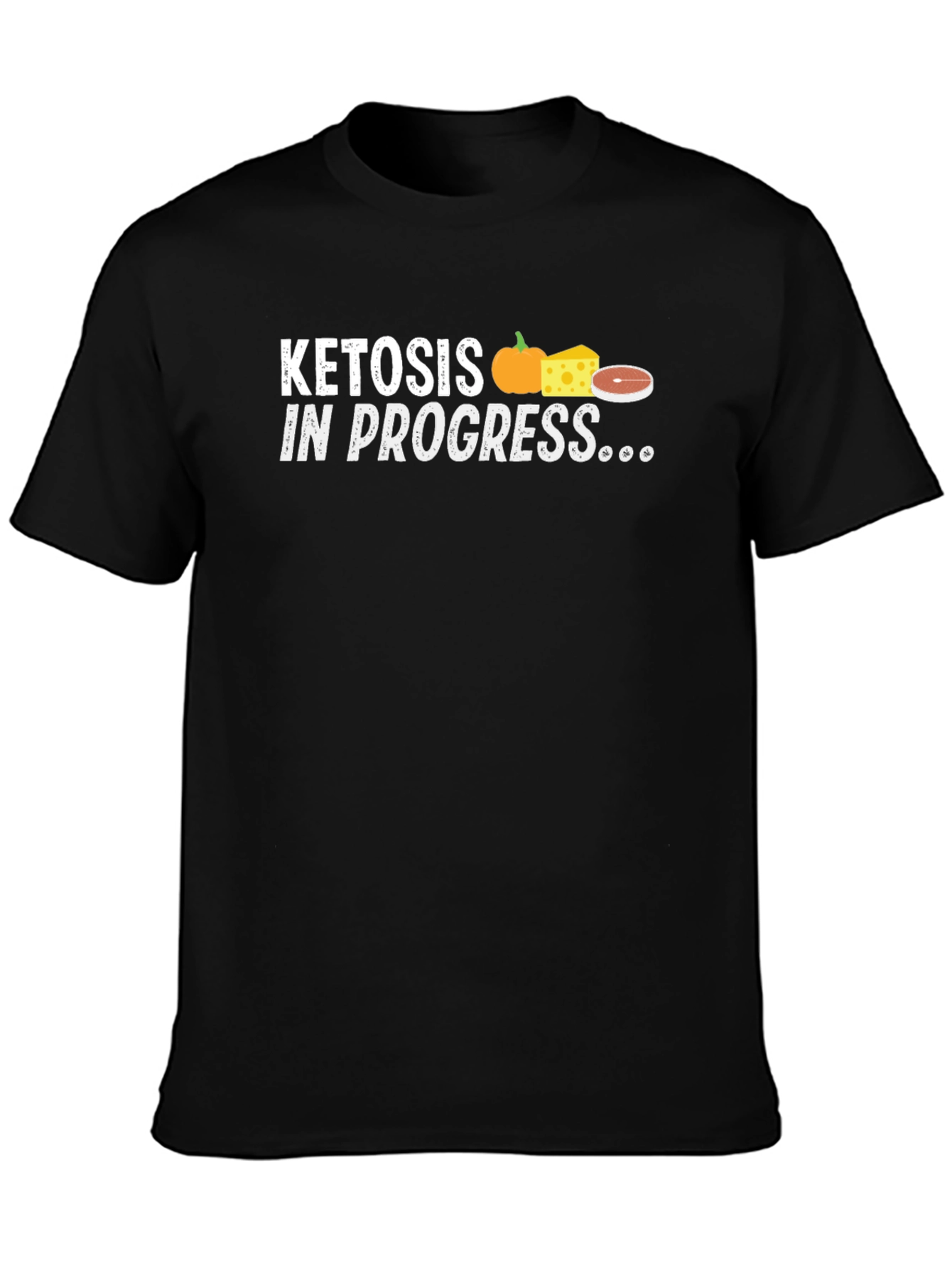 Black Ketosis in Progress T-Shirt view 3