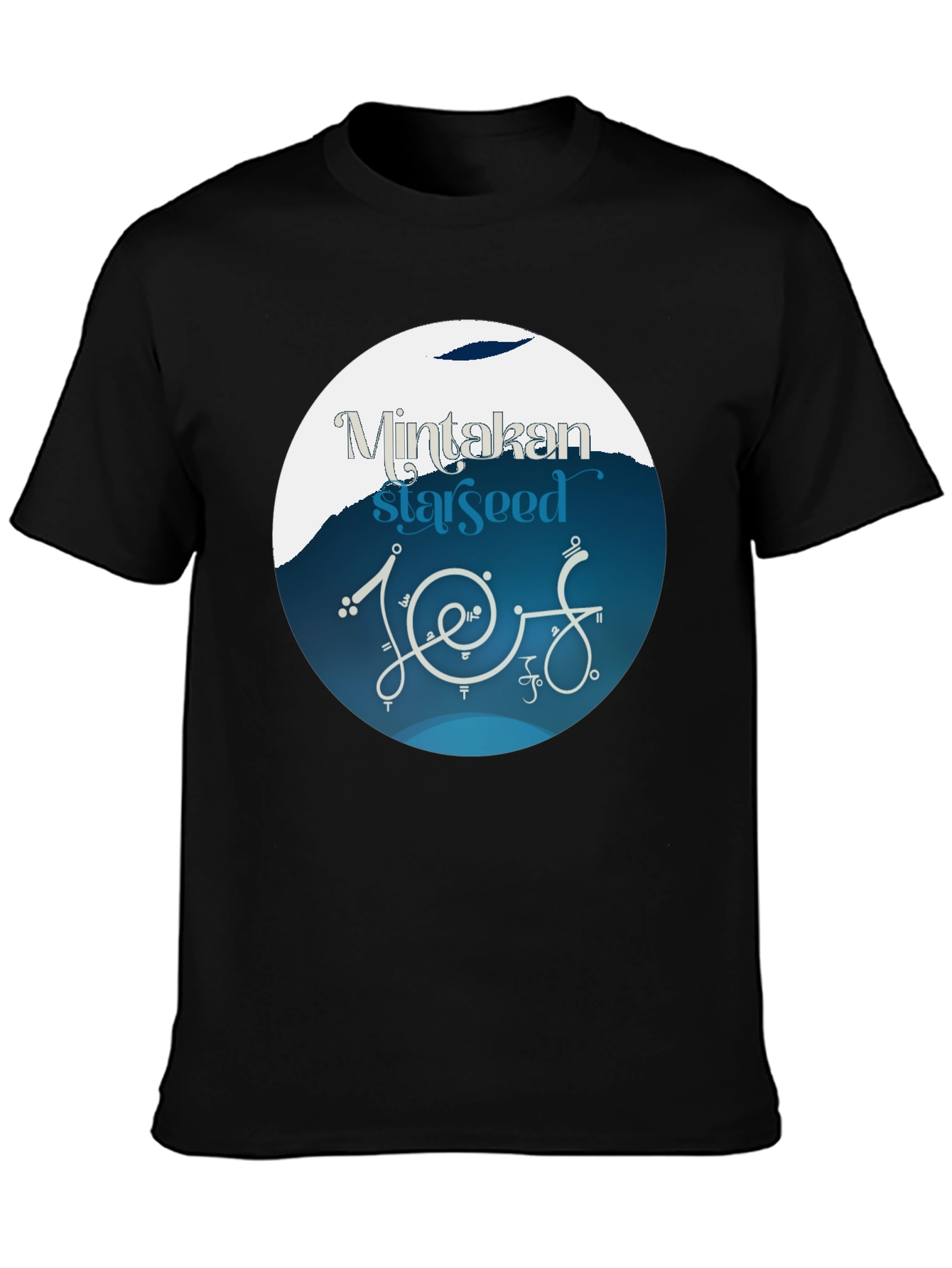 Black Mintakan Starseed Graphic Tee view 3