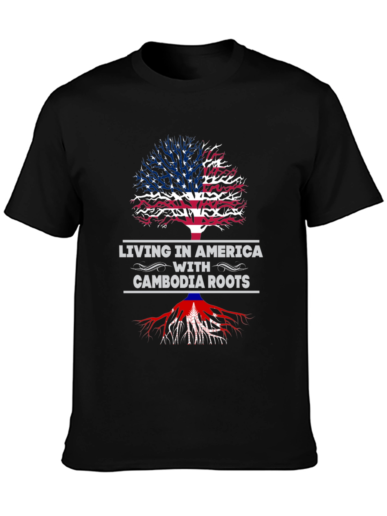 America Cambodia Roots T-Shirt - 3