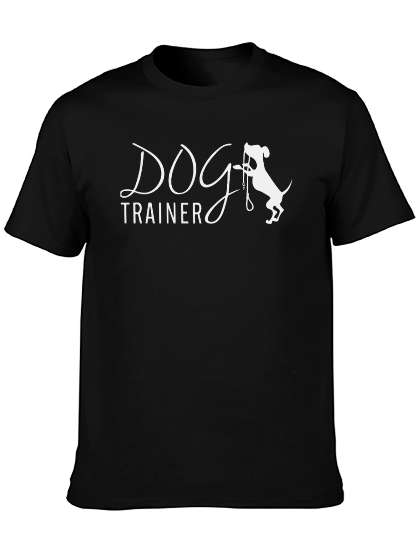 Black Dog Trainer Graphic Tee - Black view 3