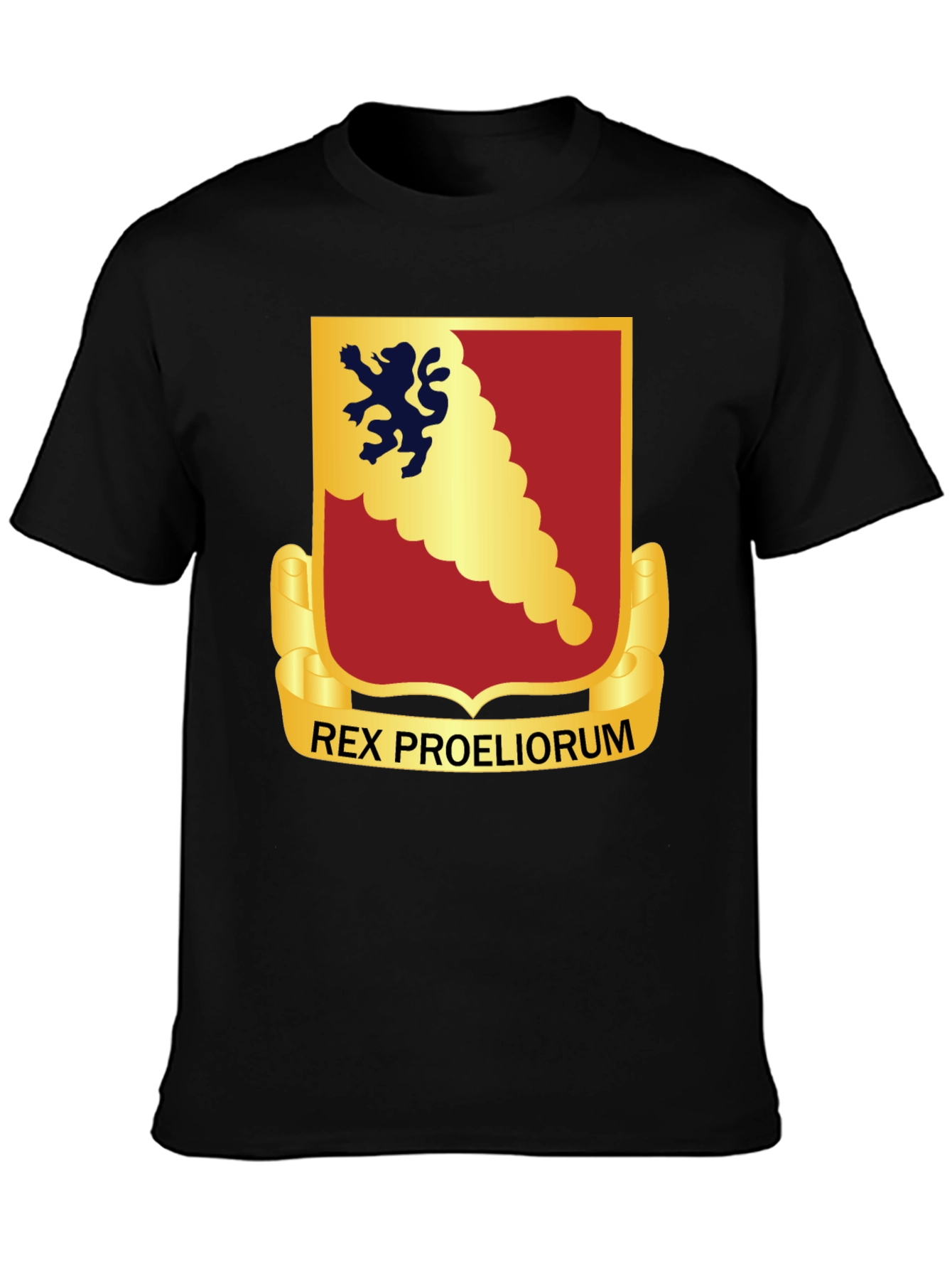 Black REX PROELIORUM T-Shirt view 3