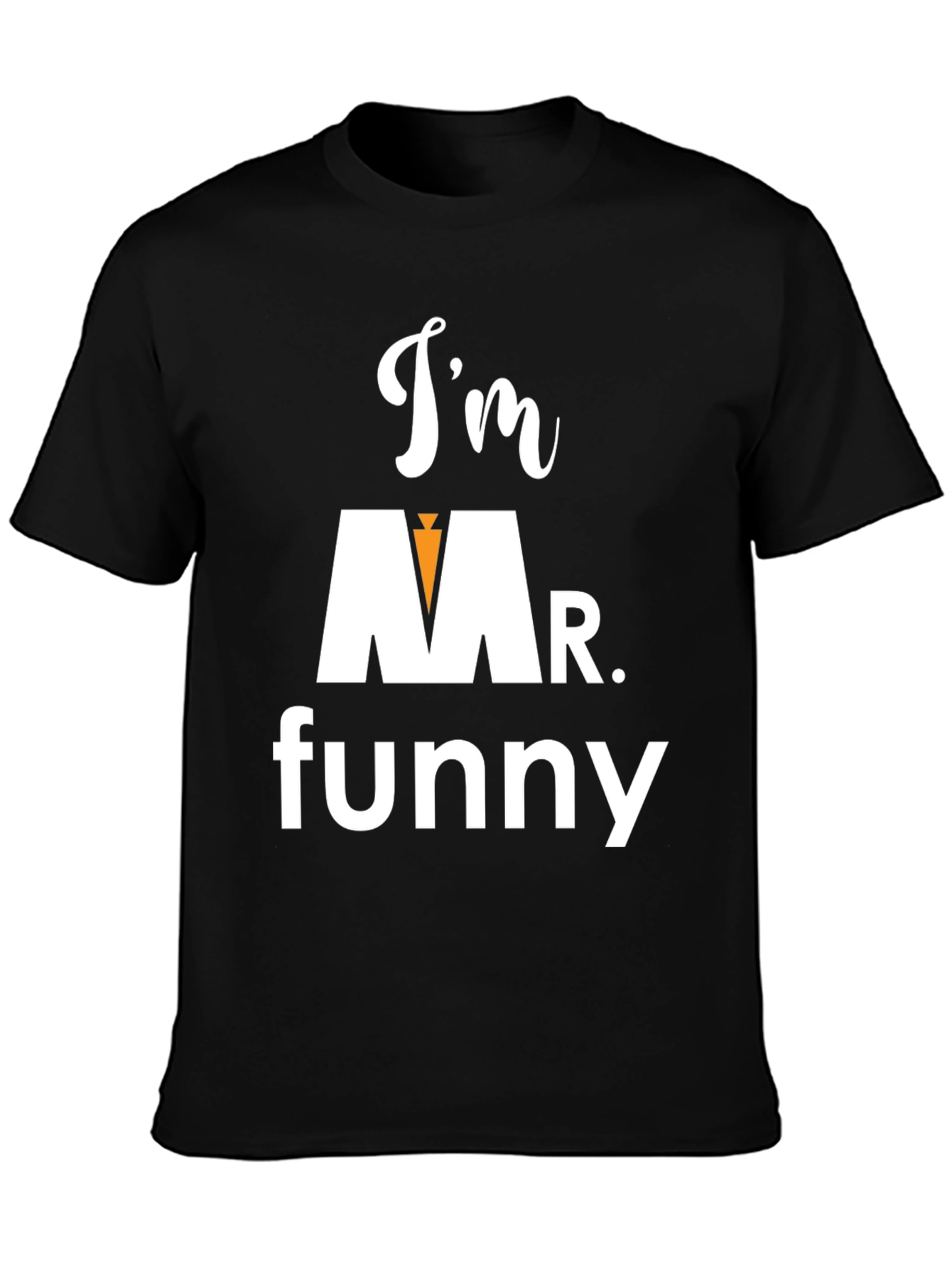 Black I'm Mr. Funny Graphic Tee view 3