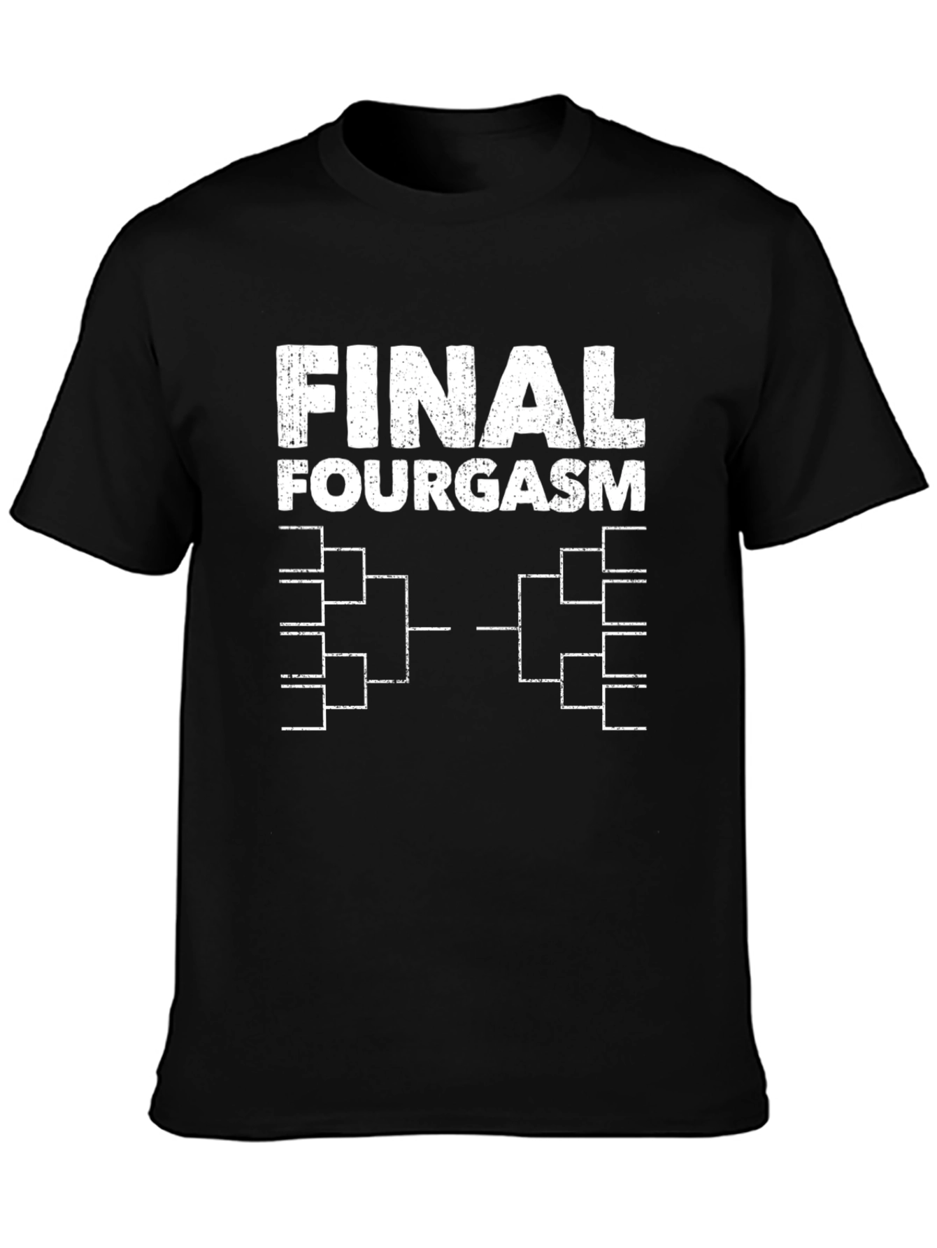 Black Final Fourgasm Black T-Shirt view 3