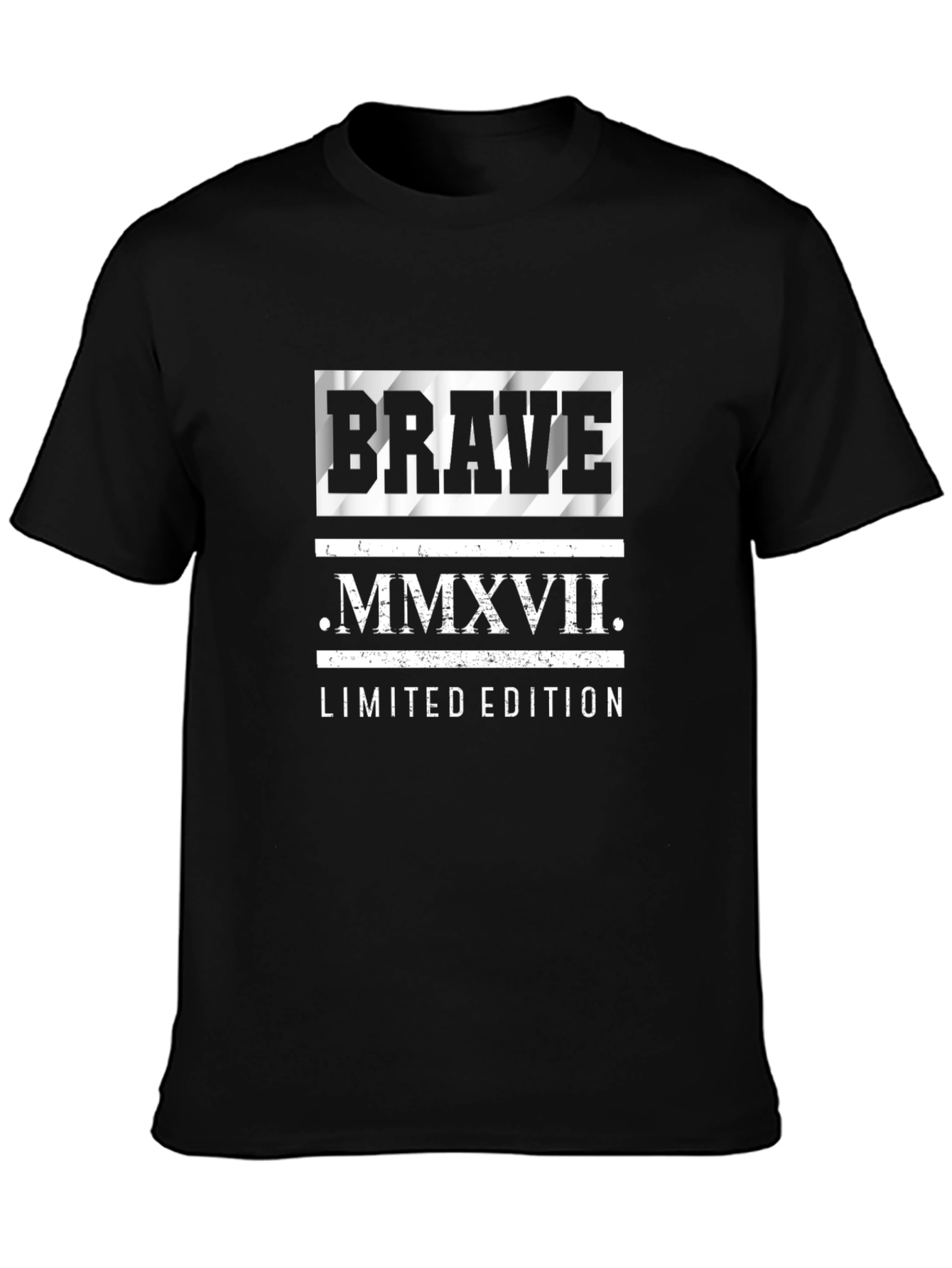 Black Brave Limited Edition Graphic Tee view 3