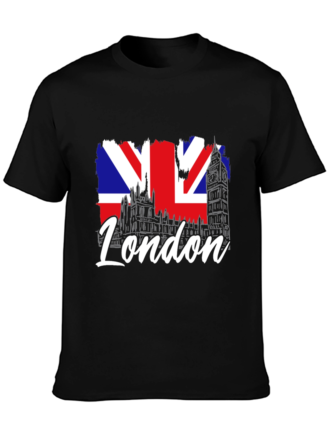 London UK Flag Graphic T-Shirt - 3