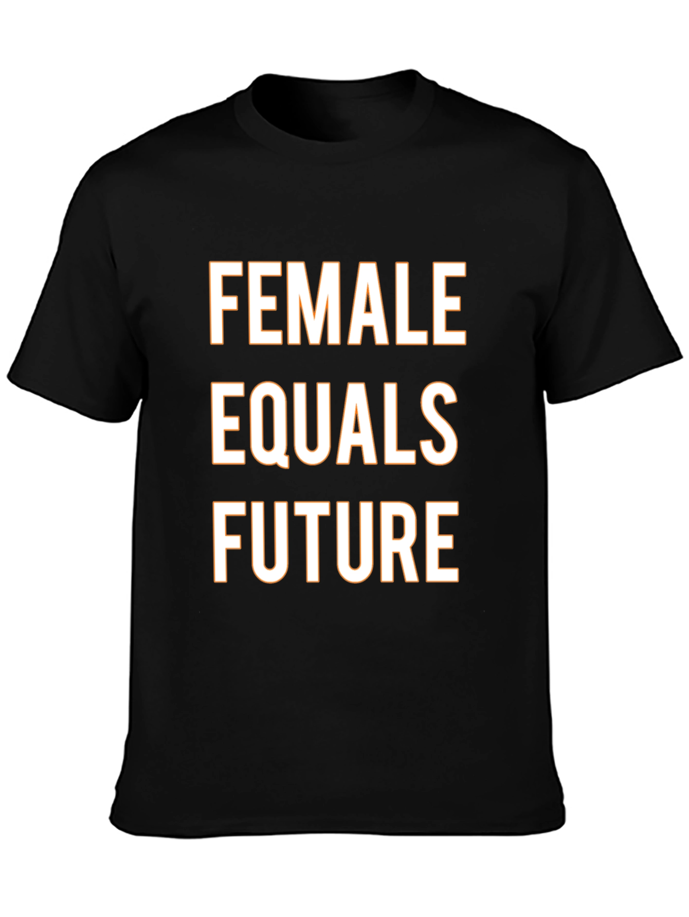 Black Female Equals Future Black Graphic Tee view 3