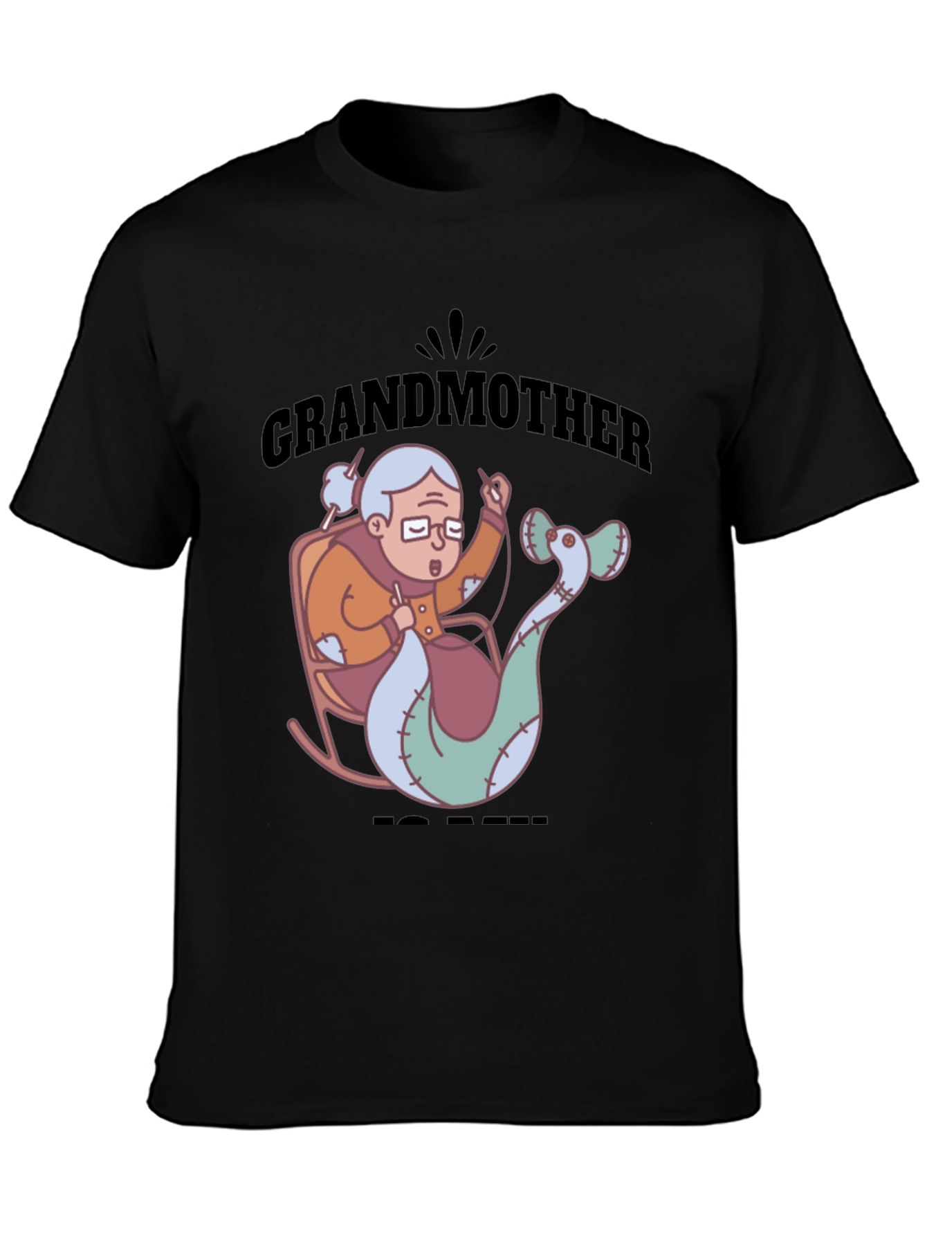 Grandmother Is Knit T-Shirt - 3