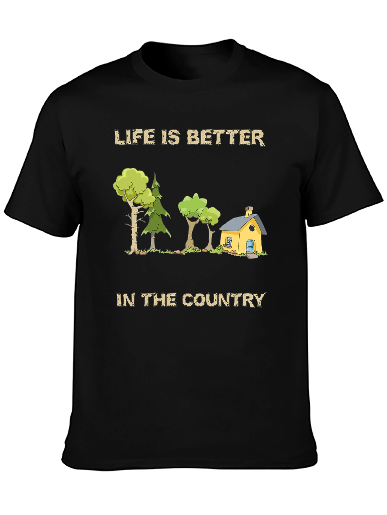 Black Life is Better in the Country Graphic Tee view 3