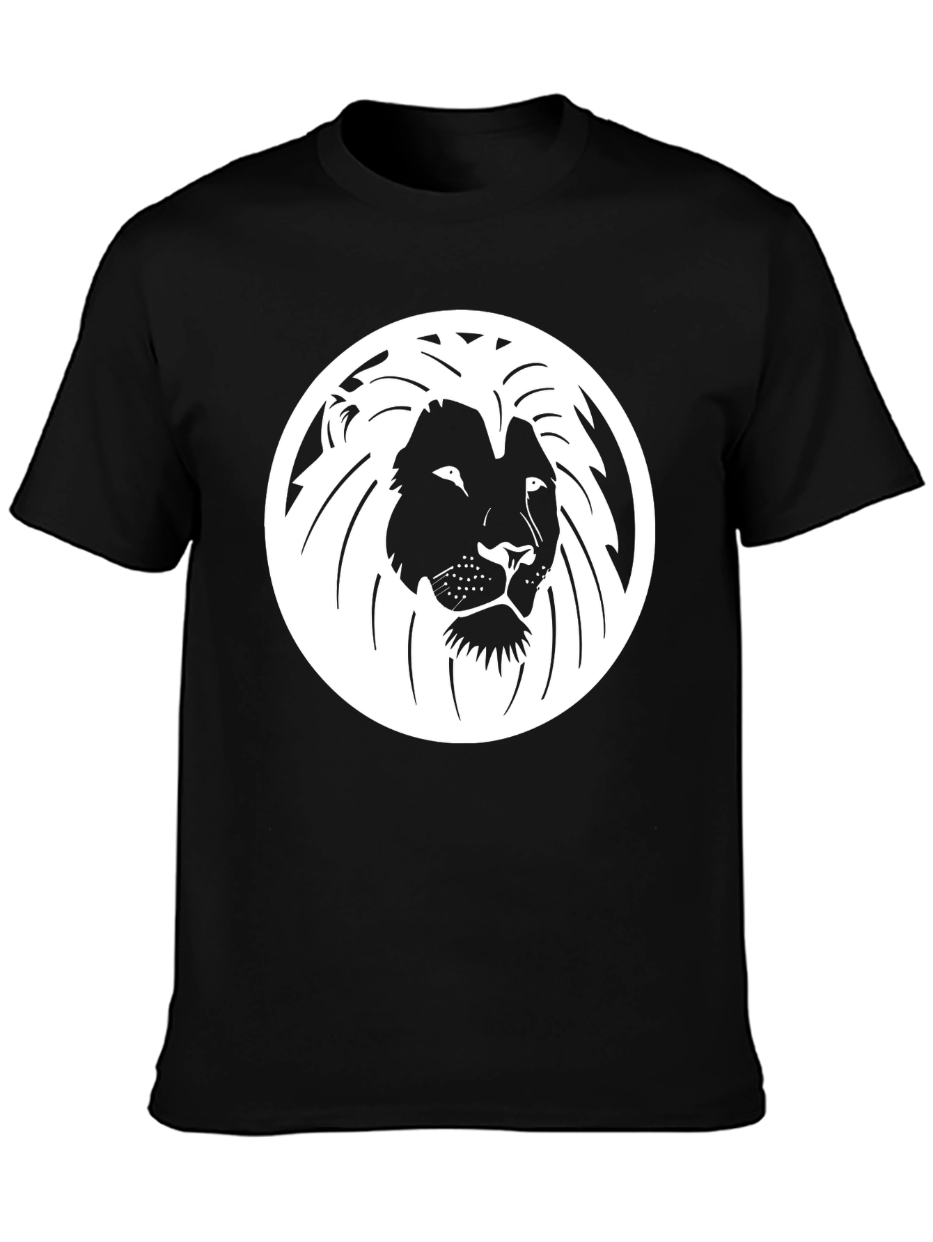 Black Lion Graphic Tee - Black T-Shirt view 3