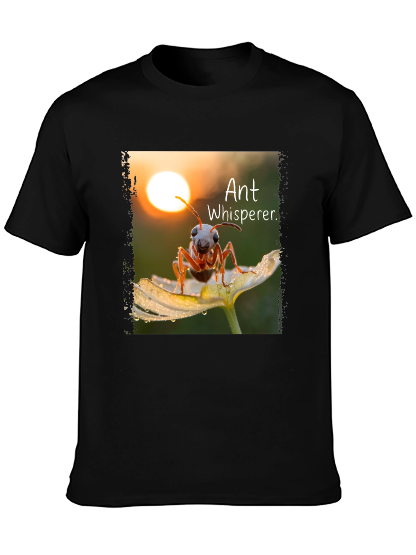 Black Ant Whisperer Graphic T-Shirt view 3