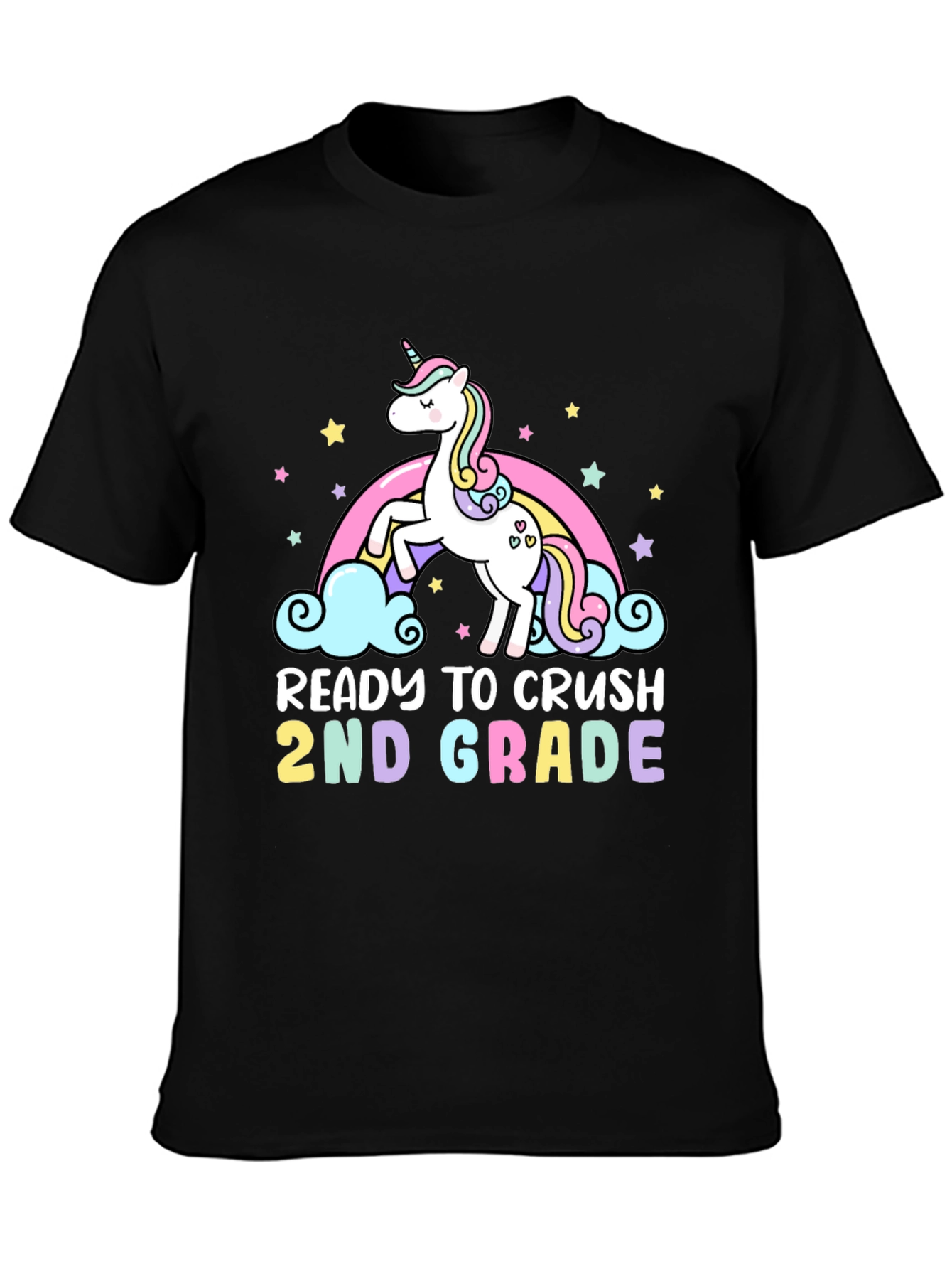 Ready to Crush 2nd Grade Unicorn T-Shirt - 3
