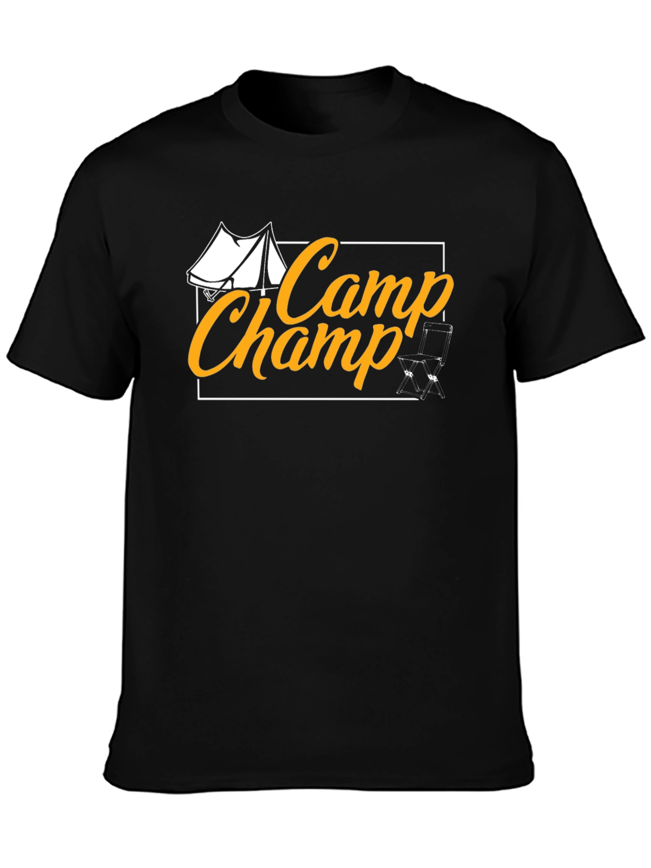 Black Camp Champ Black T-Shirt view 3