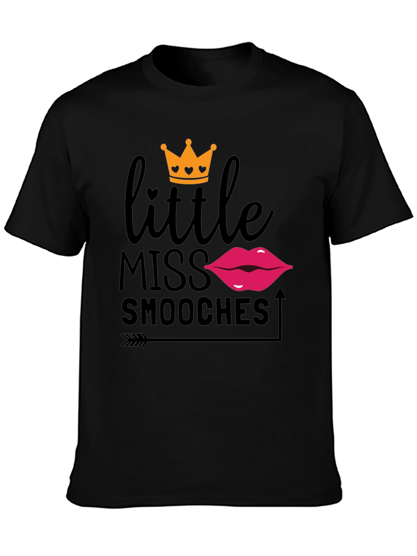 Little Miss Smooches T-Shirt - Cute Women's Top - 3