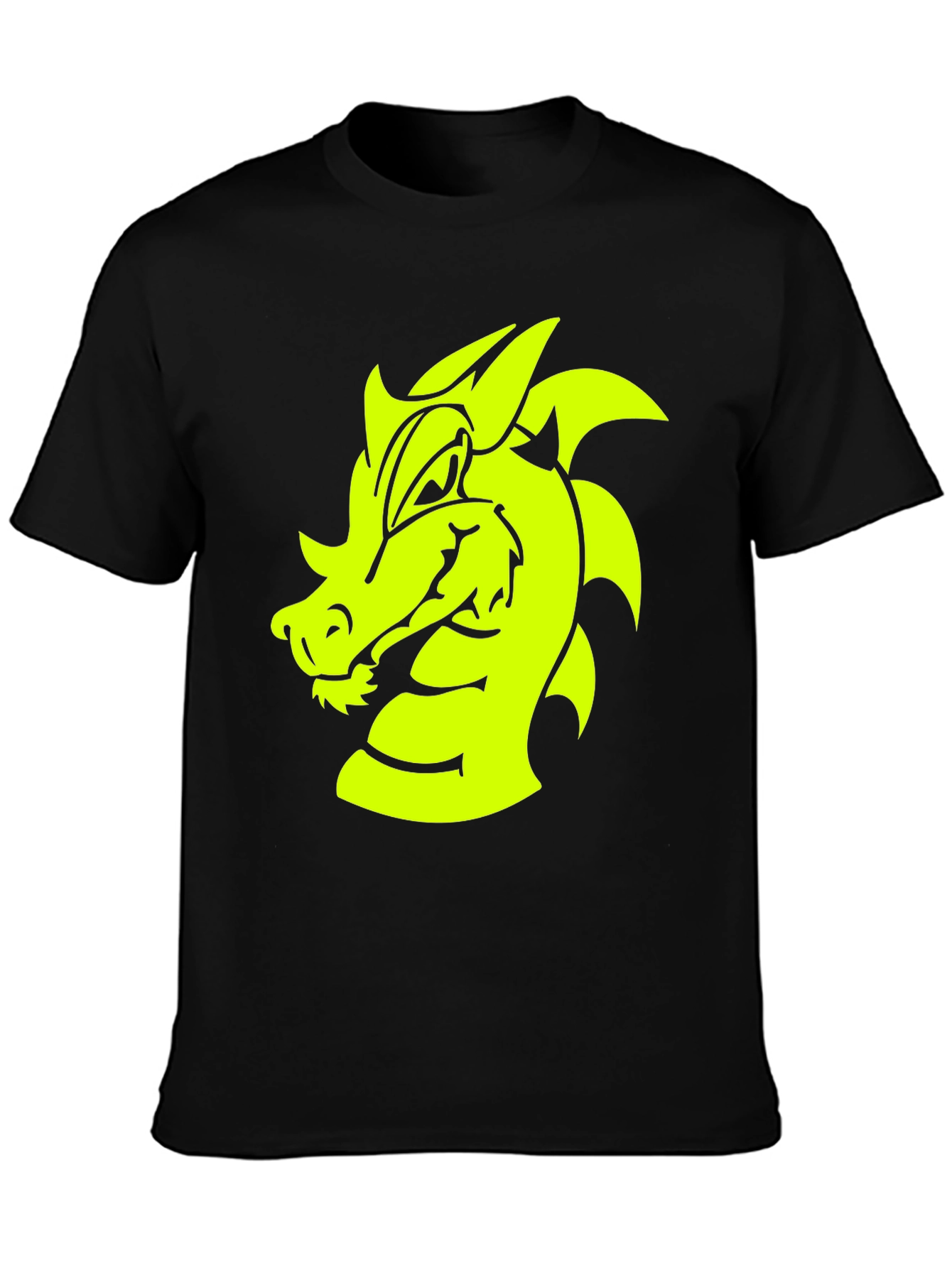 Black Dragon Graphic Tee - Black view 3