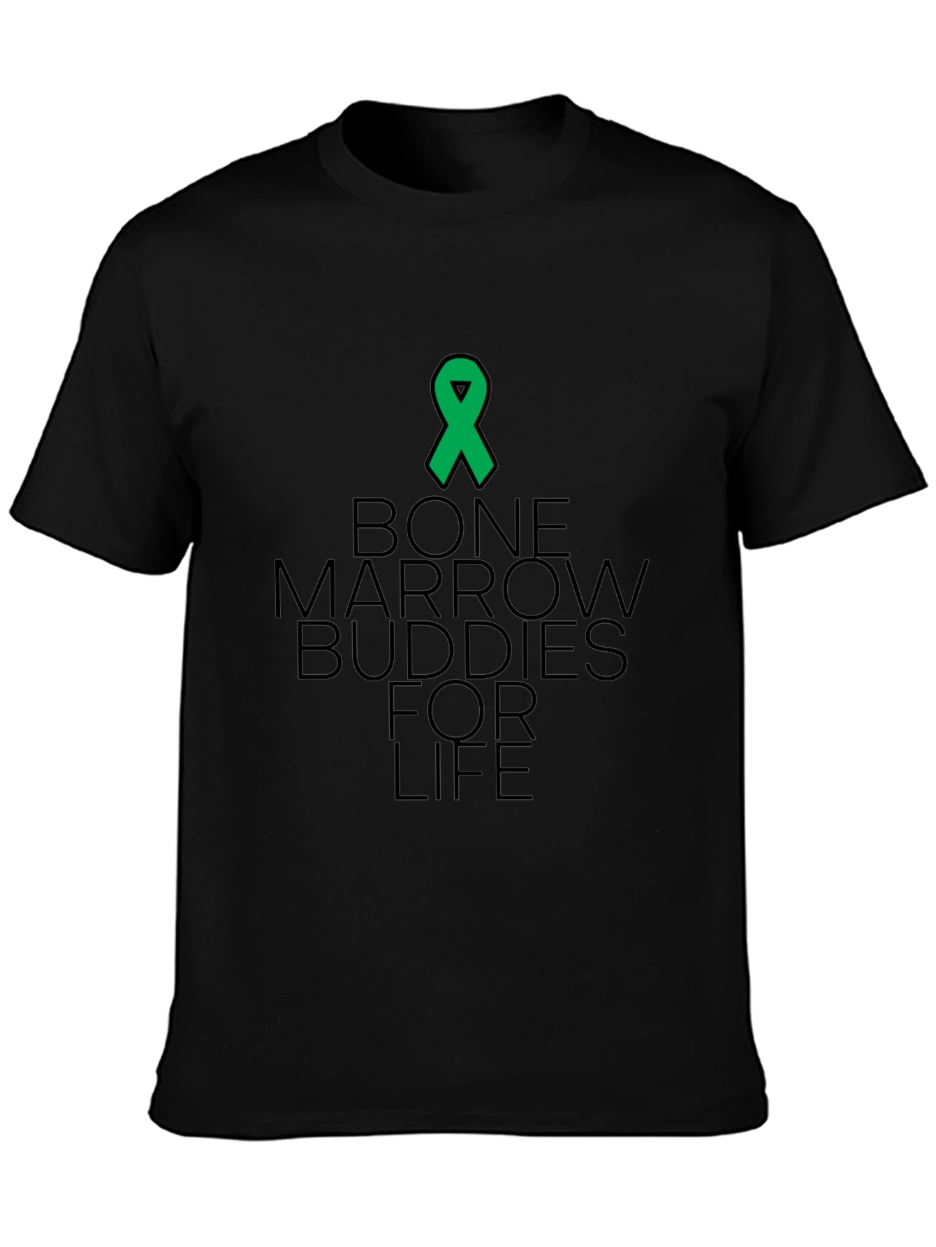 Black Bone Marrow Buddies T-Shirt view 3