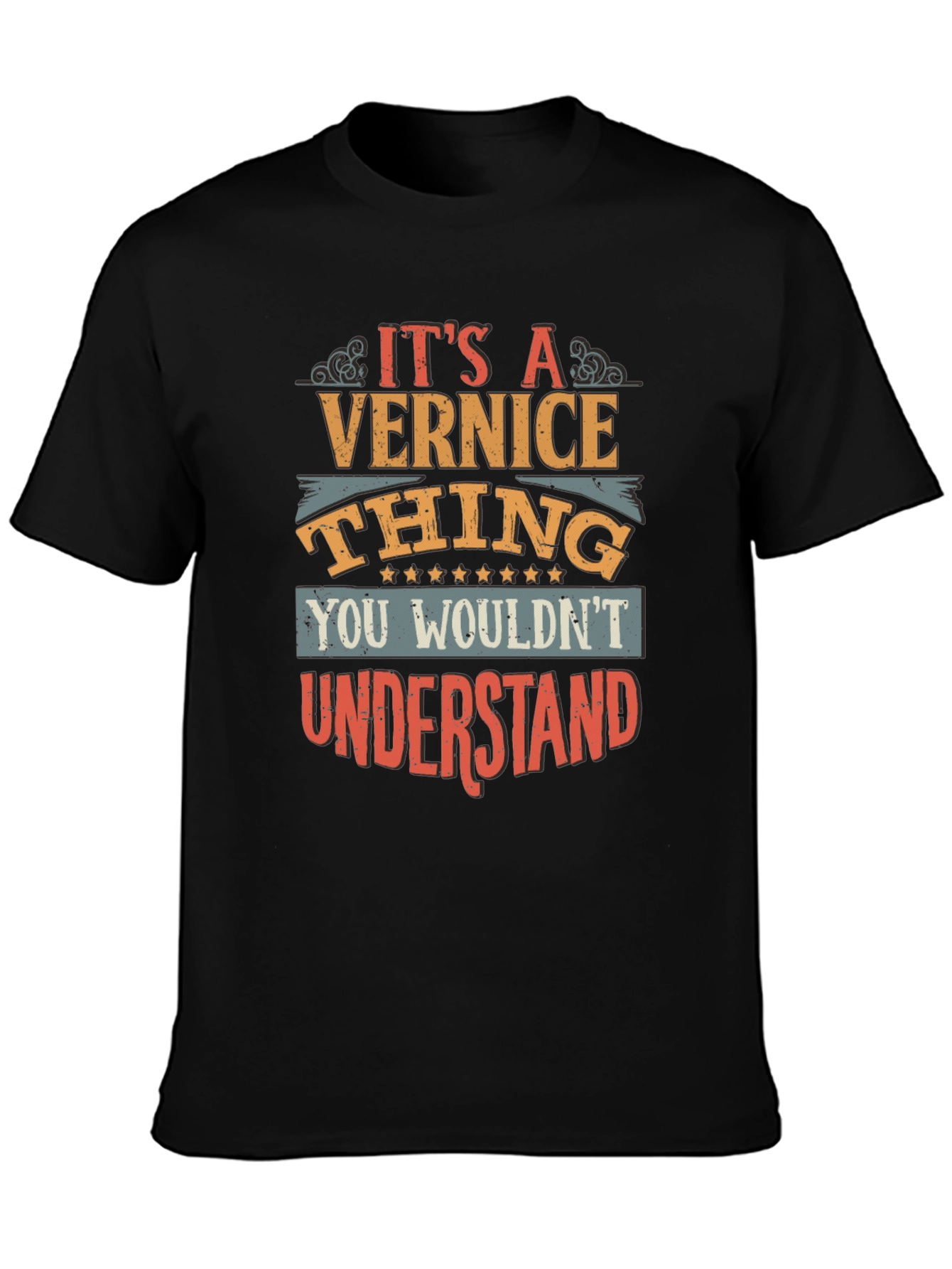 Black Vernice Thing T-Shirt - Unique Gift Idea view 3