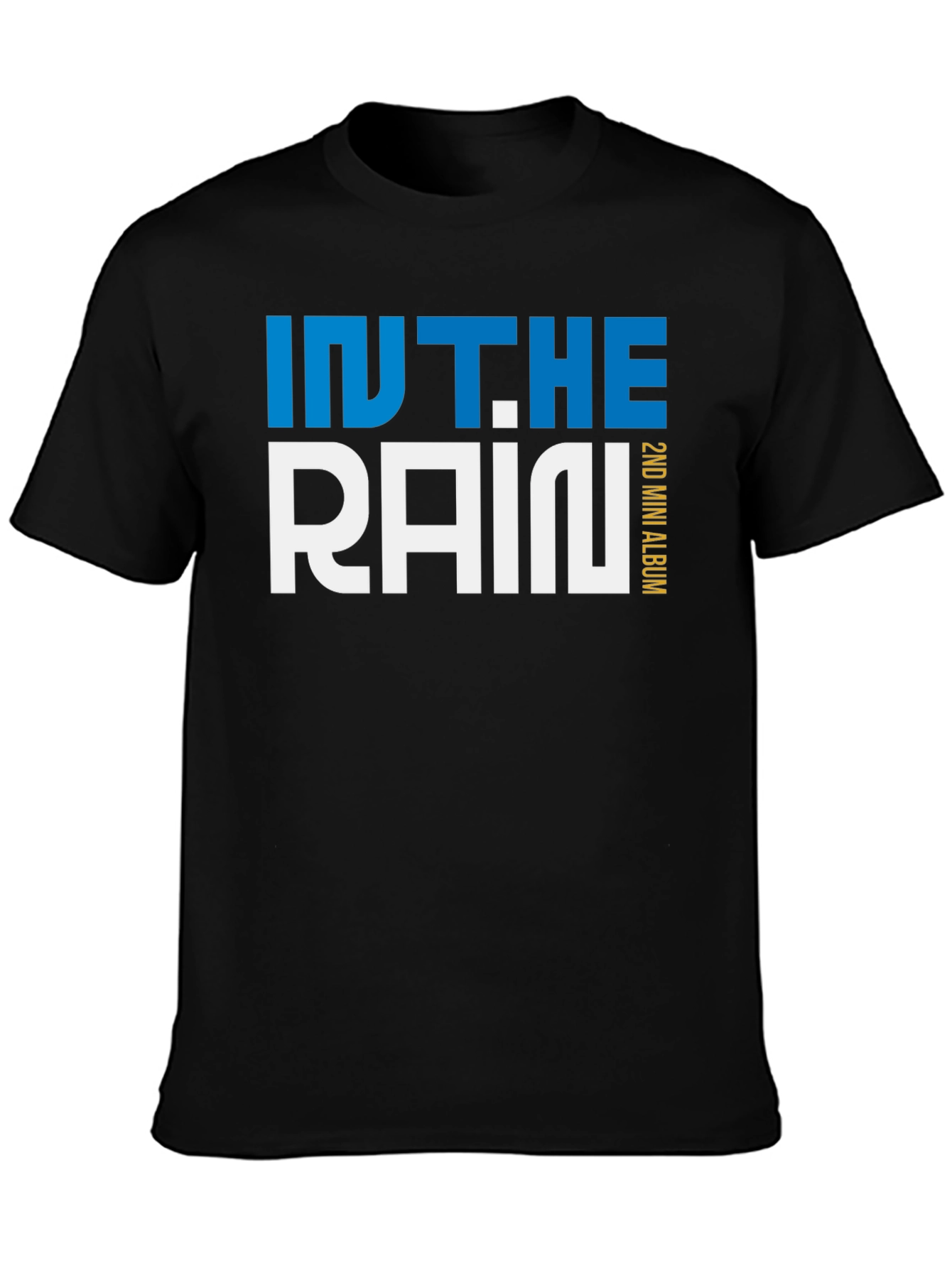 Black In The Rain 2nd Mini Album Black T-Shirt view 3