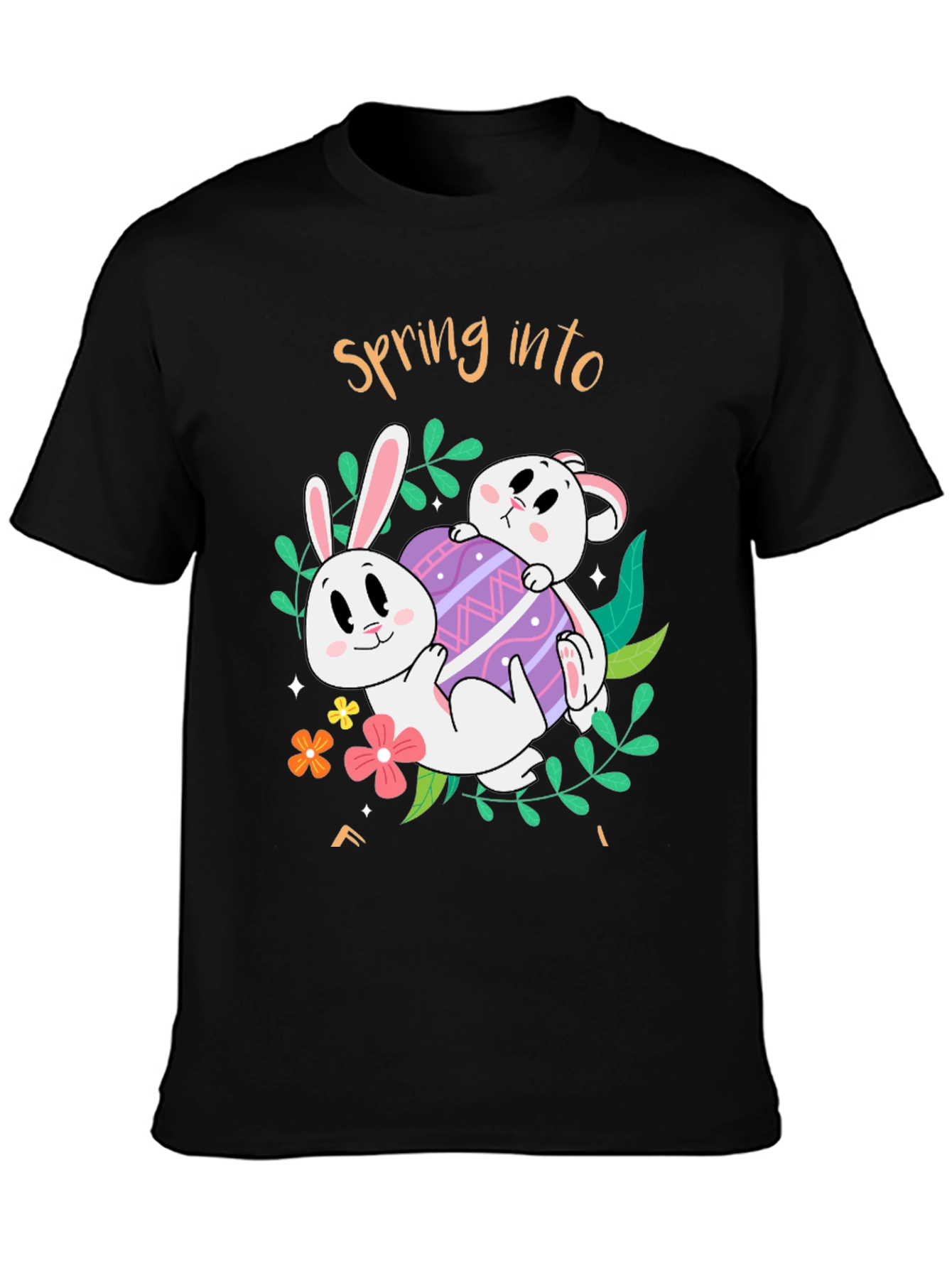 Spring Bunny Easter T-Shirt - 3