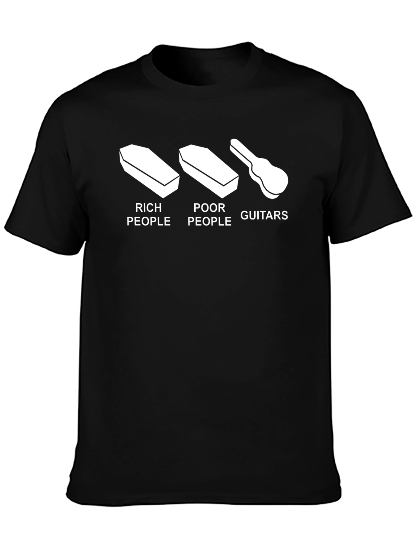 Rich Poor Guitars Graphic T-Shirt - 3