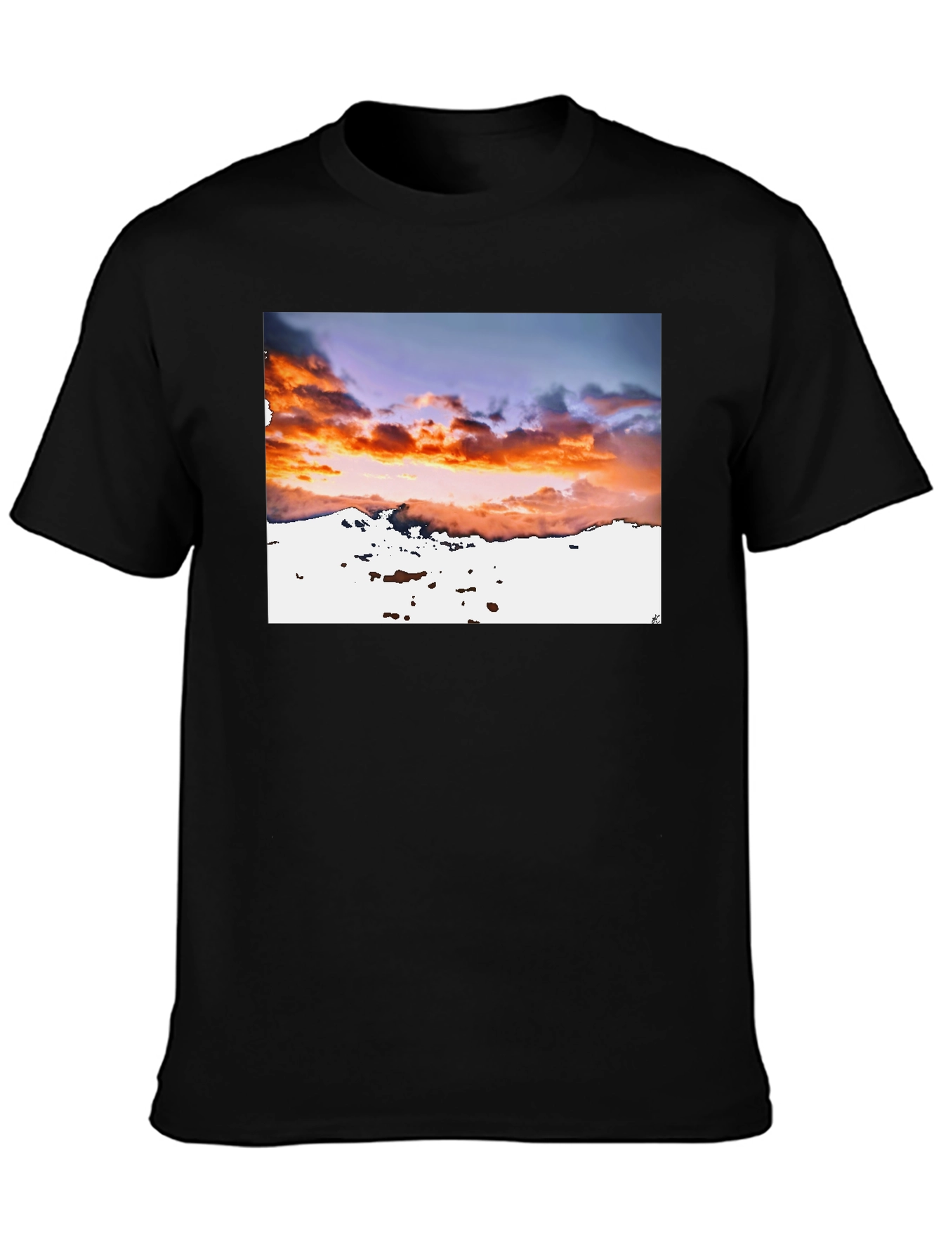 Sunset Cloud T-Shirt - 3