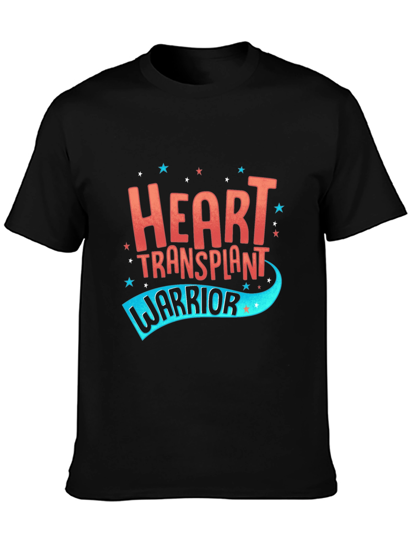 Black Heart Transplant Warrior Graphic Tee view 3