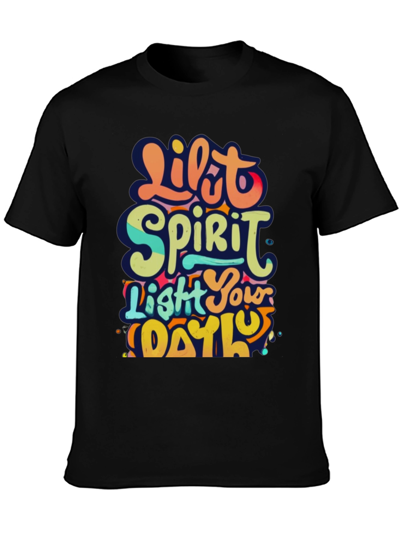 Black Lilit Spirit Graphic Tee - Light Your Day view 3