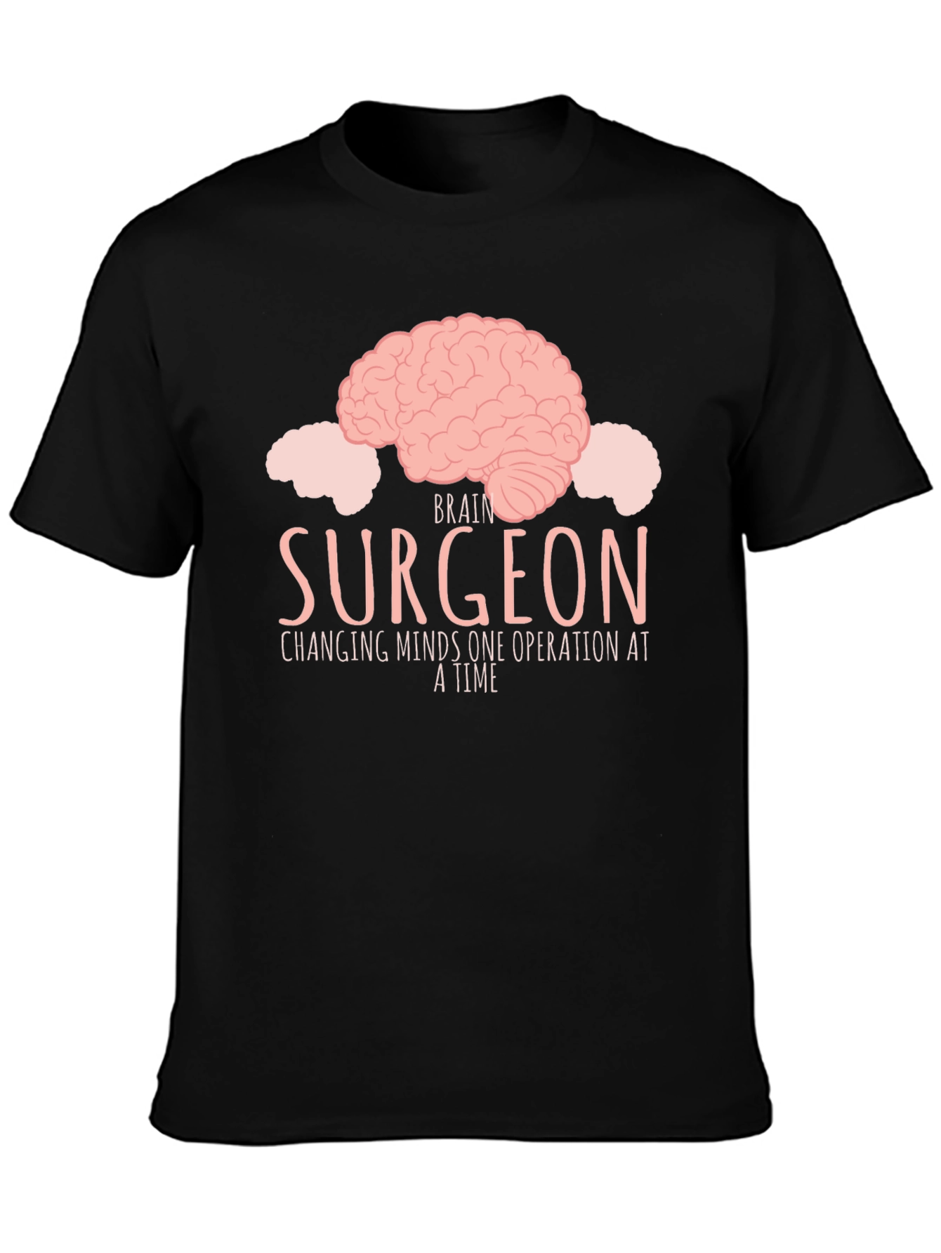 Black Brain Surgeon T-Shirt - Changing Minds Graphic Tee view 3