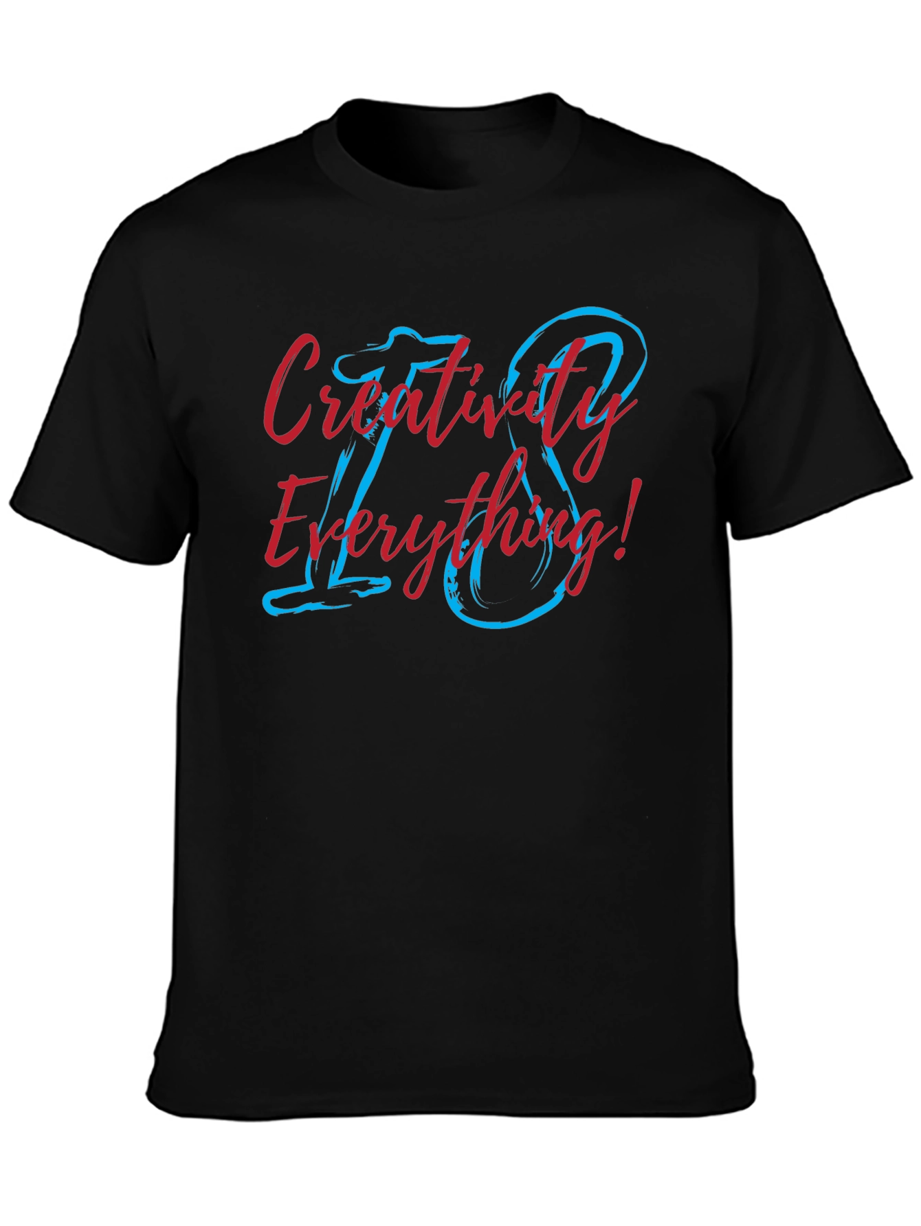 Black Creativity is Everything! Graphic T-Shirt view 3
