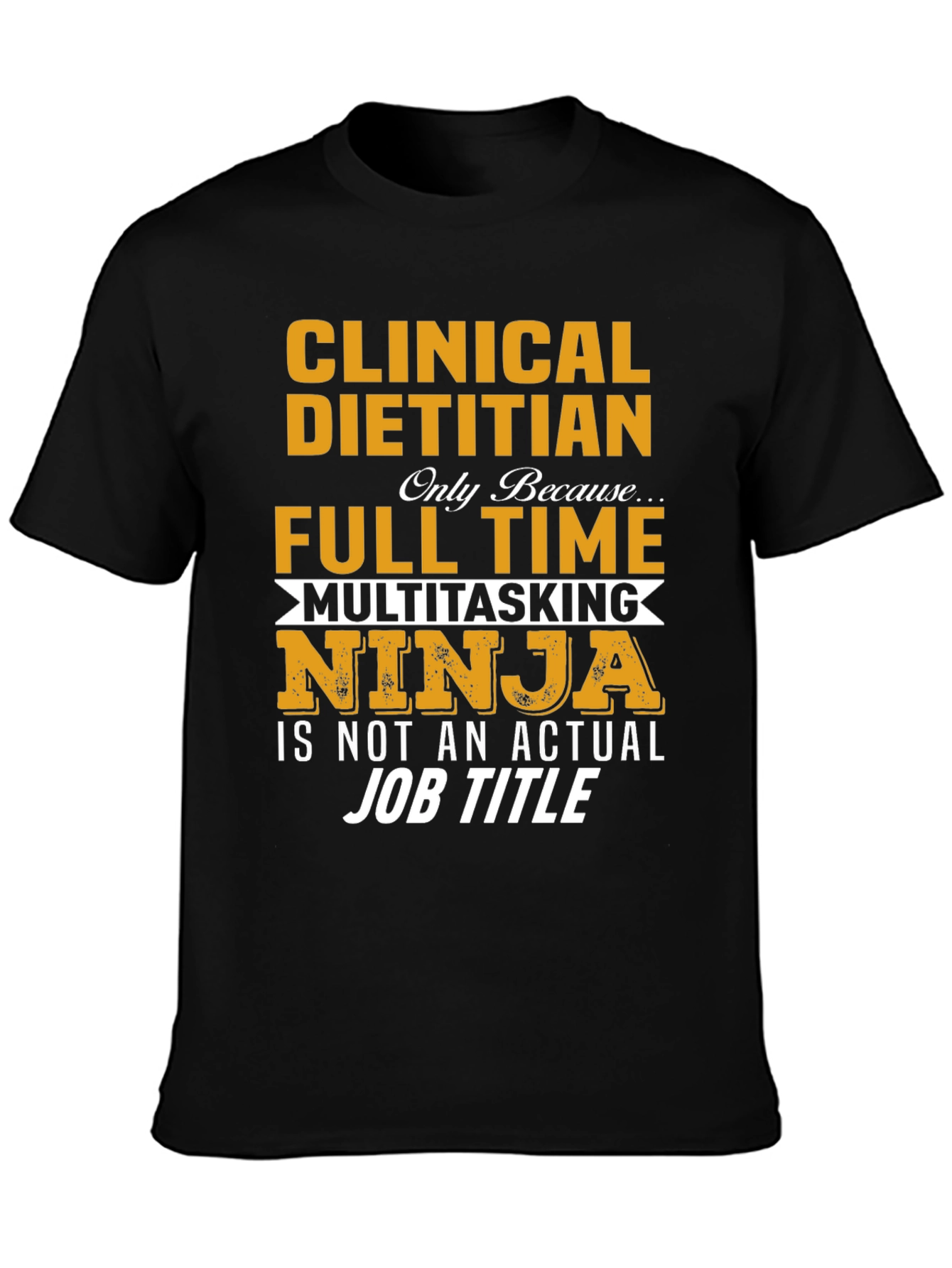 Clinical Dietitian Ninja Graphic T-Shirt - 3