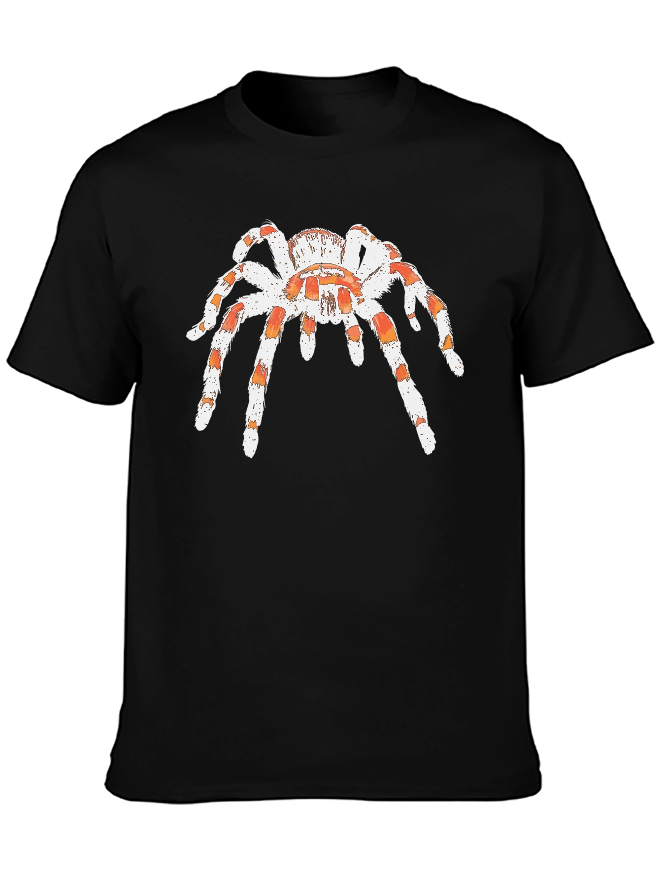 Black Tarantula Graphic Tee -  Bold Spider Design view 3