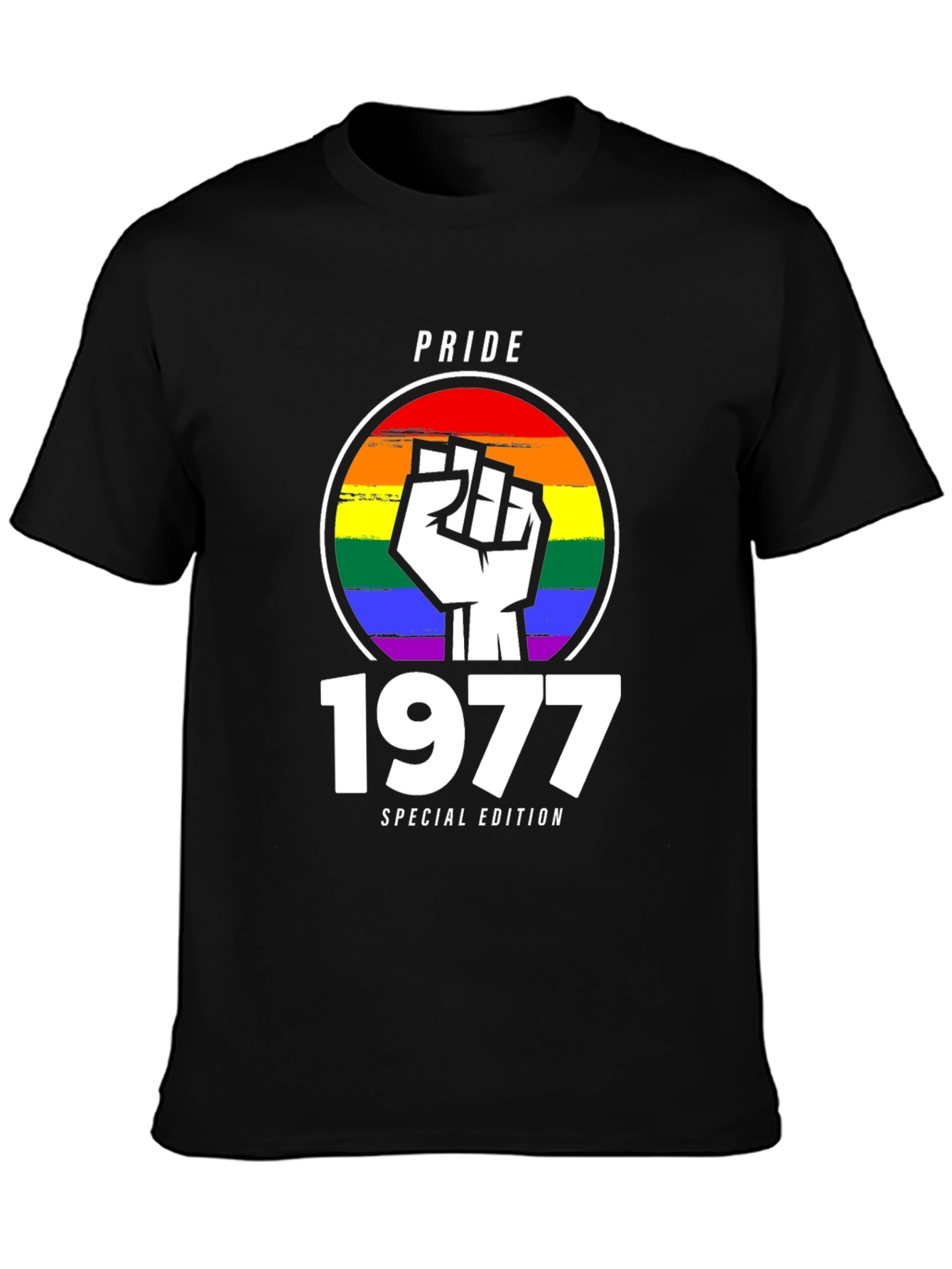 Black Pride 1977 Special Edition Graphic T-Shirt view 3