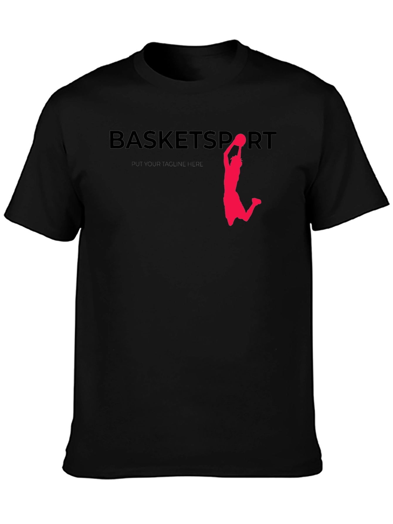 Black Basket Sport Black Tee view 3