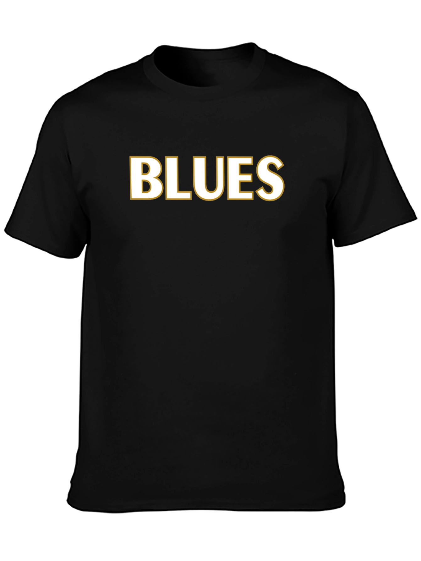 Black Blues Graphic Tee - Classic Style view 3