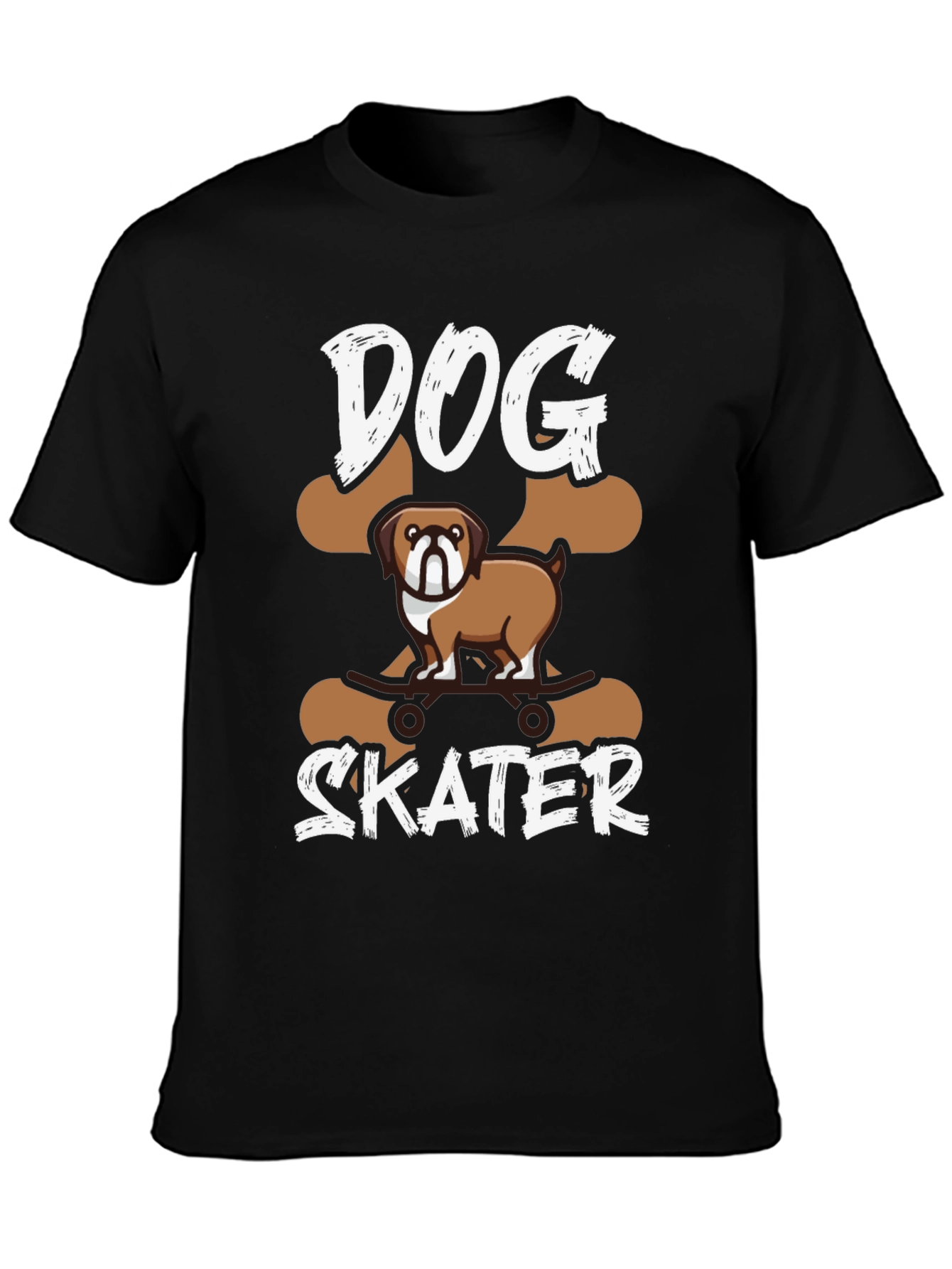 Black Dog Skater Graphic Tee - Unisex view 3
