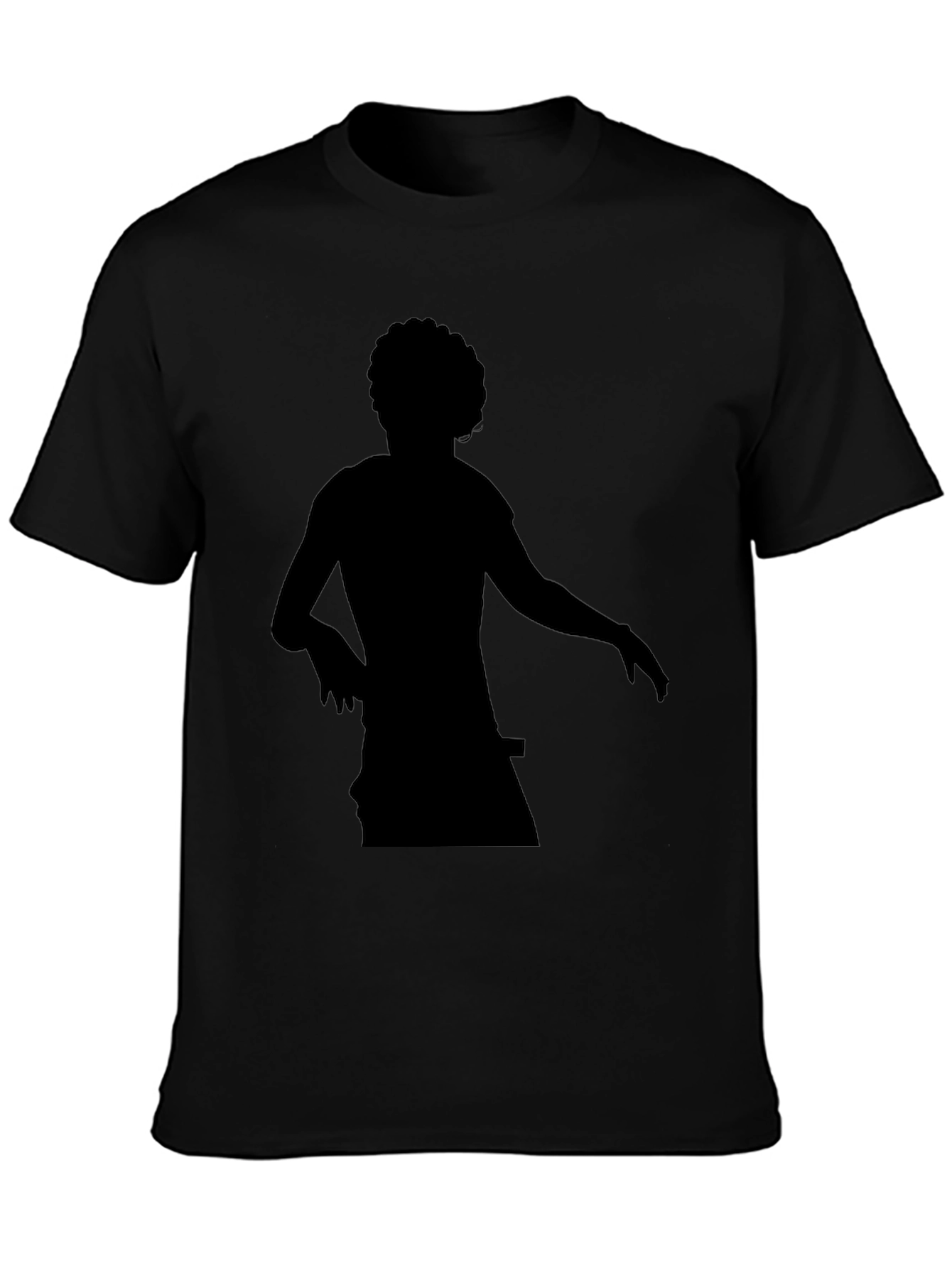Black Black Silhouette Tee view 3