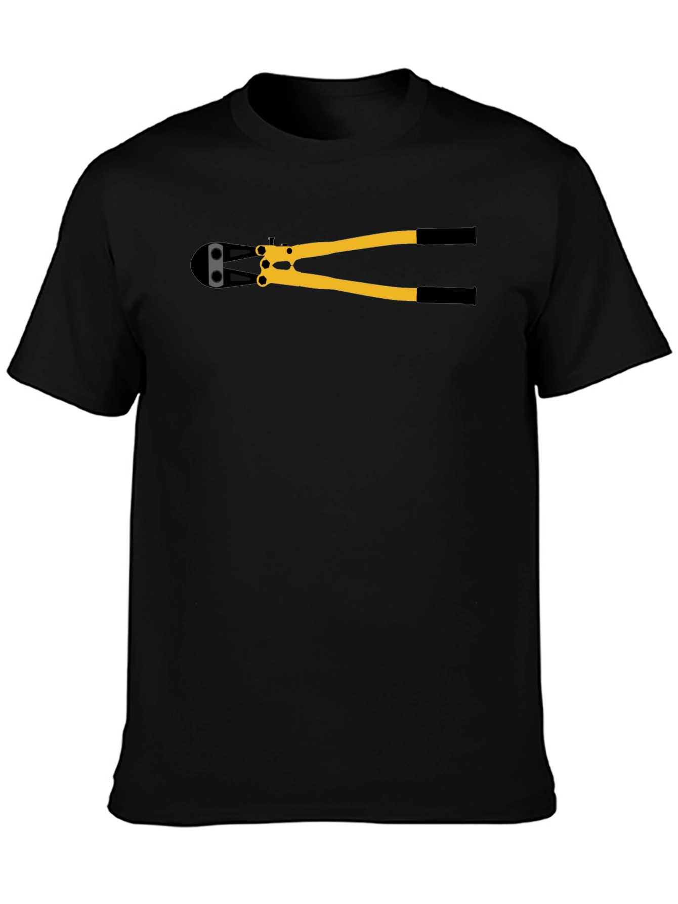 Black Bolt Cutter Graphic Tee - Black view 3