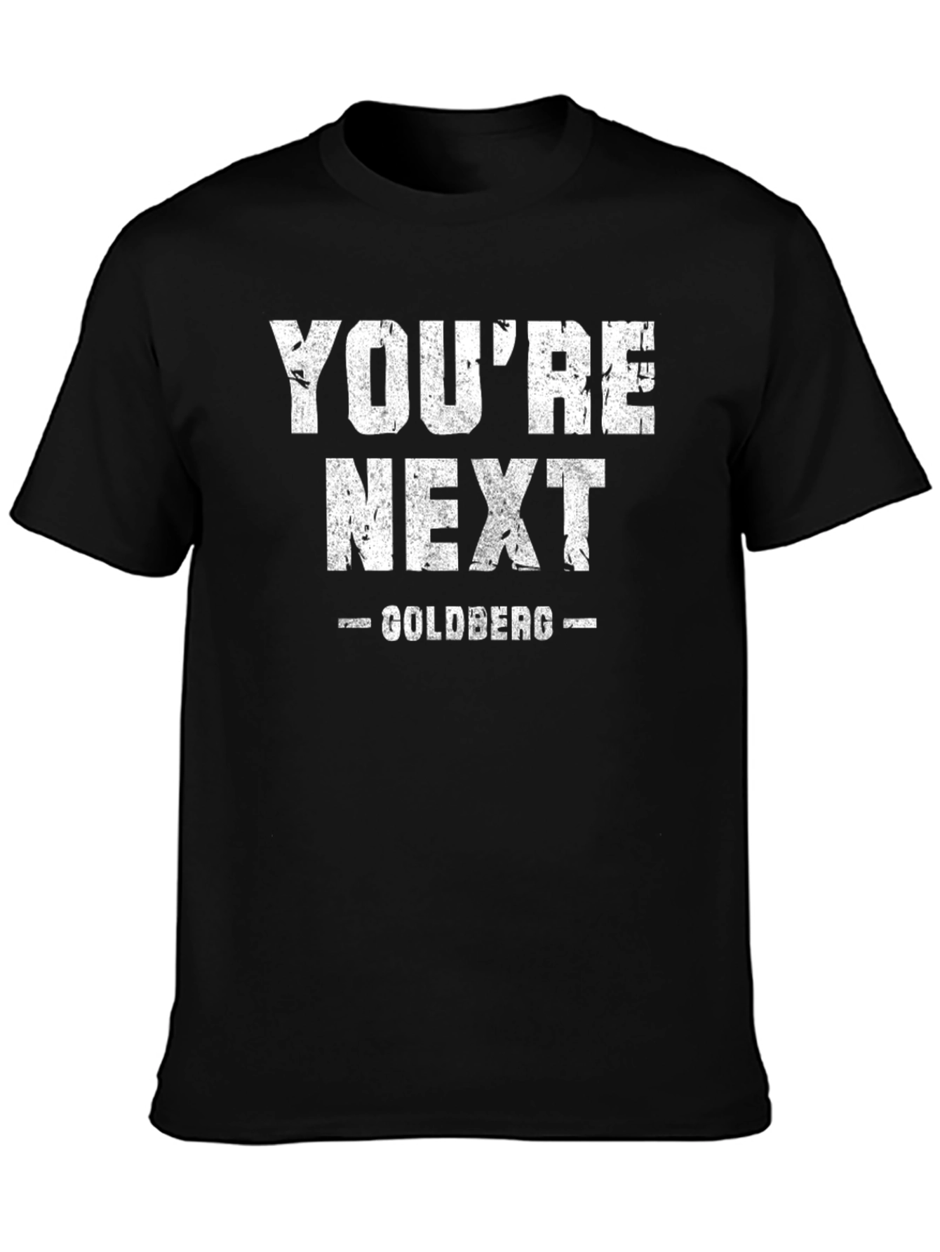 Black You're Next Goldberg T-Shirt view 3