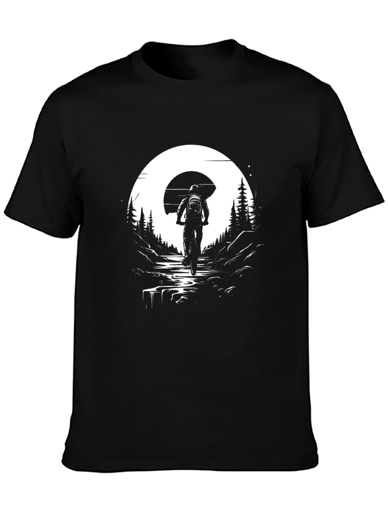 Black Mountain Biker T-Shirt view 3