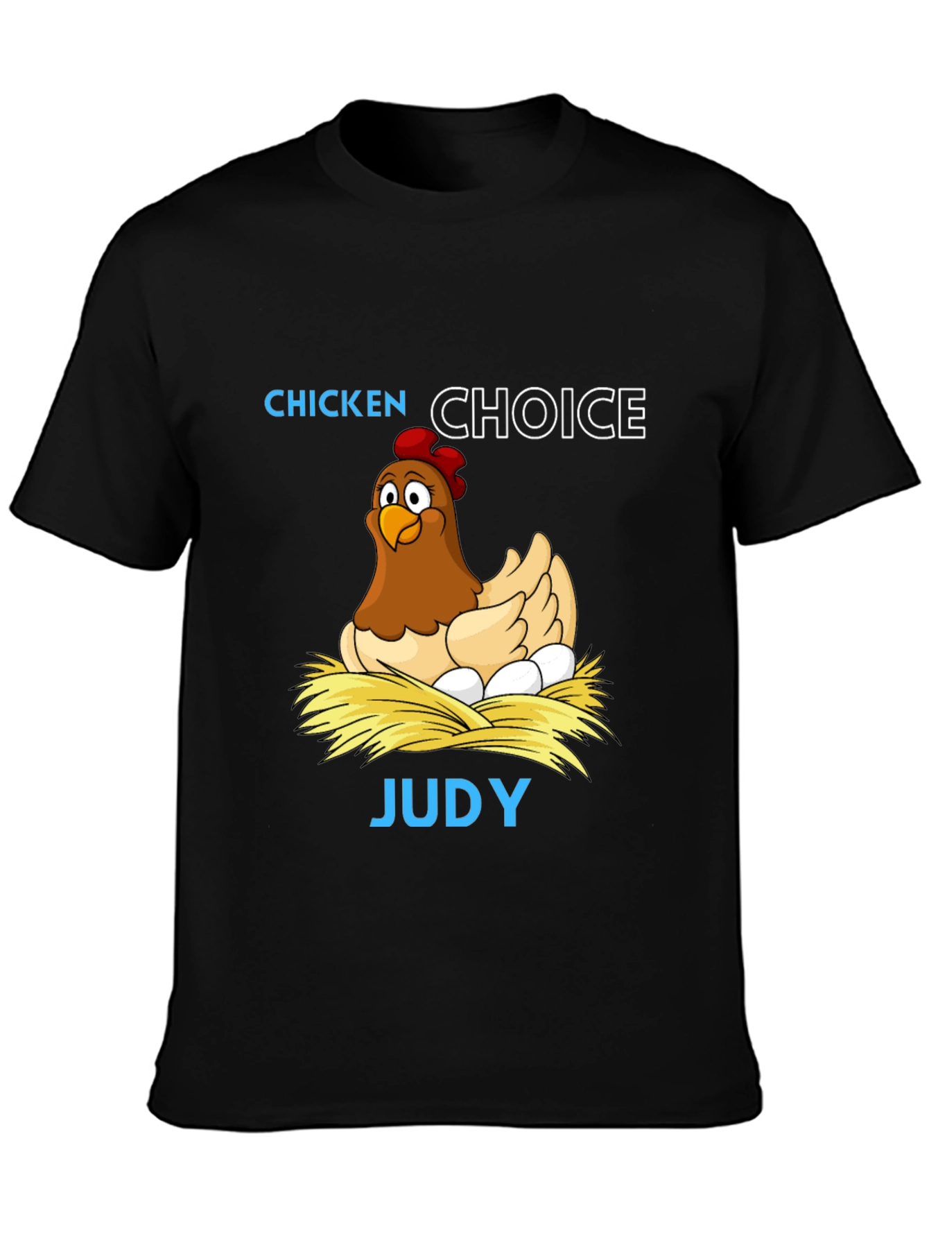Black Chicken Choice Judy Graphic Tee view 3